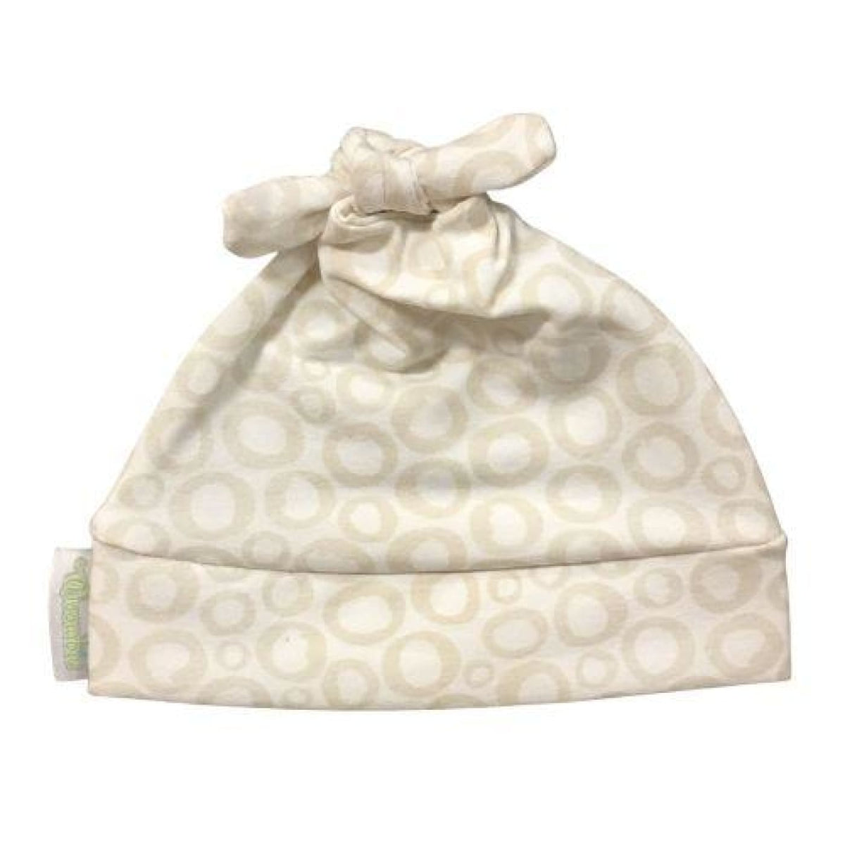 Woombie Cotton Beanie Cream Os 0-6M - CreamOs - BABY &amp; TODDLER CLOTHING - BEANIES/HATS