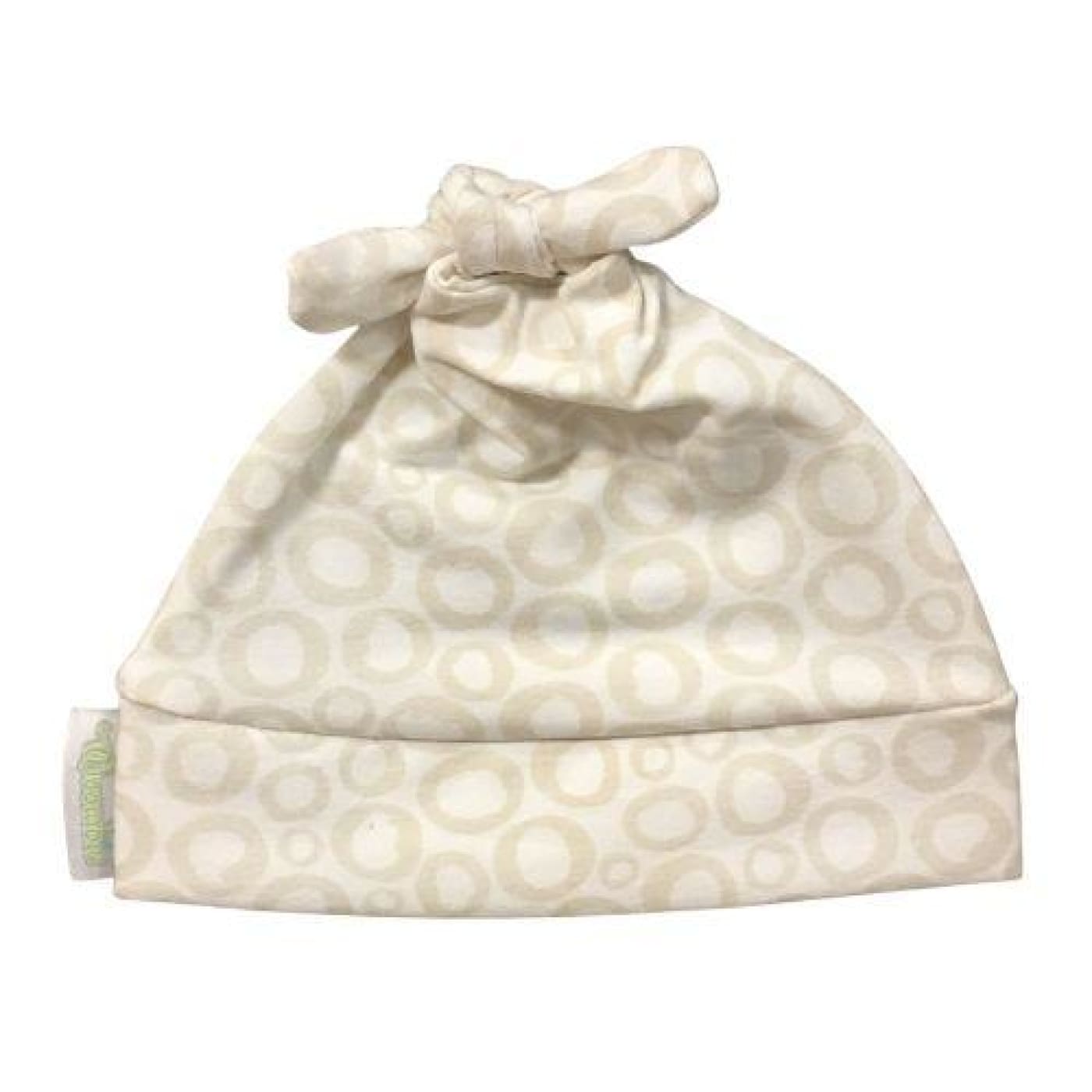 Woombie Cotton Beanie Cream Os 0-6M - CreamOs - BABY & TODDLER CLOTHING - BEANIES/HATS