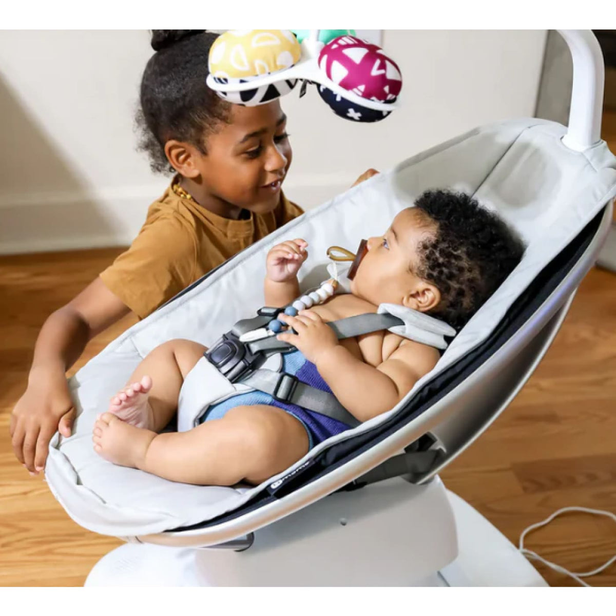 4Moms mamaRoo® Multi-Motion Baby Swing™ V5.0- Grey - TOYS &amp; PLAY - SWINGS
