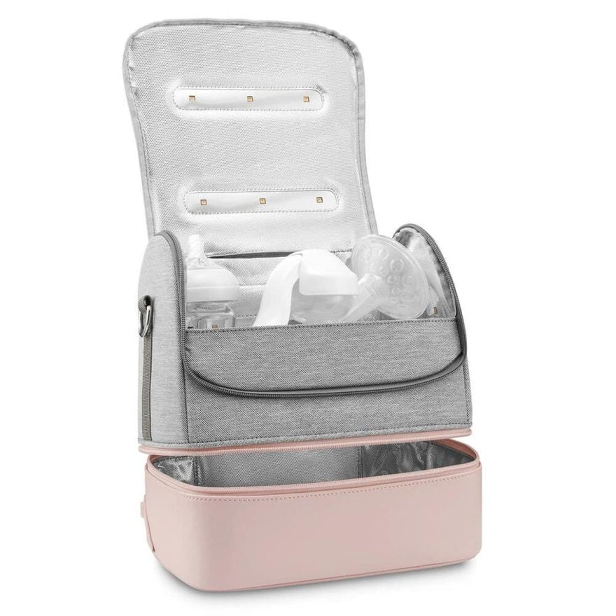 59S UV Steraliser Mummy Bag - Pink - Pink - NURSING &amp; FEEDING - BOTTLE ACCESSORIES