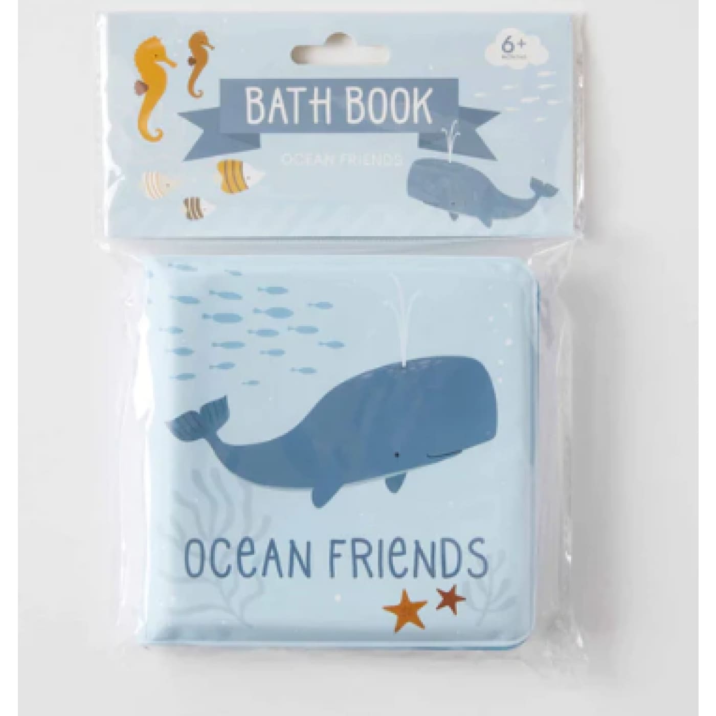 A Little Lovely Company Friends Bath Book - Ocean - Ocean - BATHTIME & CHANGING - BATH TOYS/AIDS