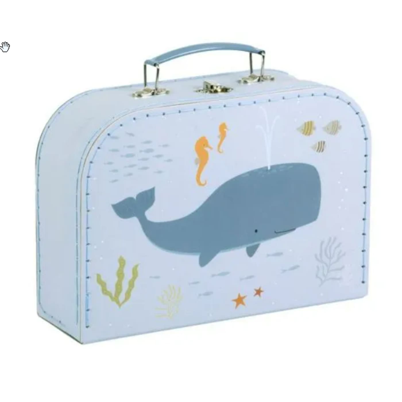 A Little Lovely Company Suitcase Small Oean - Ocean - GIFTWARE - KEEPSAKES