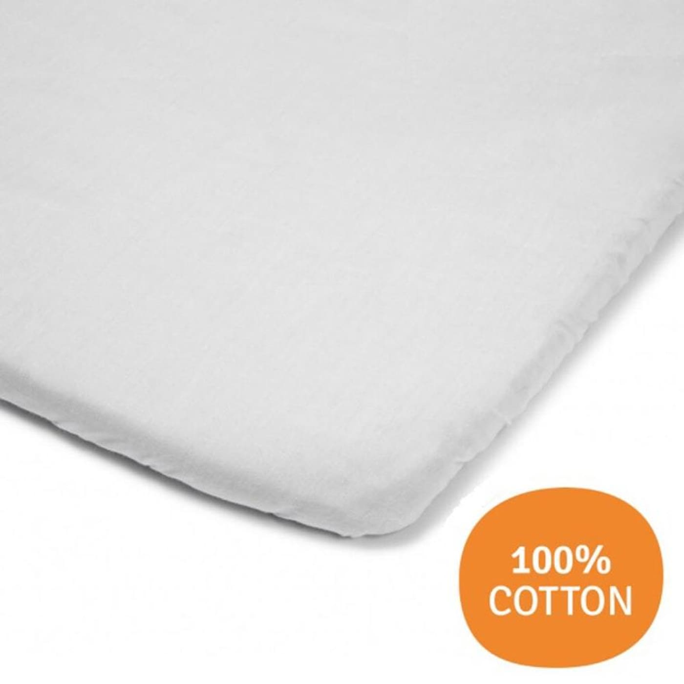 AeroMoov Instant Travel Cot Fitted Sheet - White - ON THE GO - PORTACOTS/ACCESSORIES