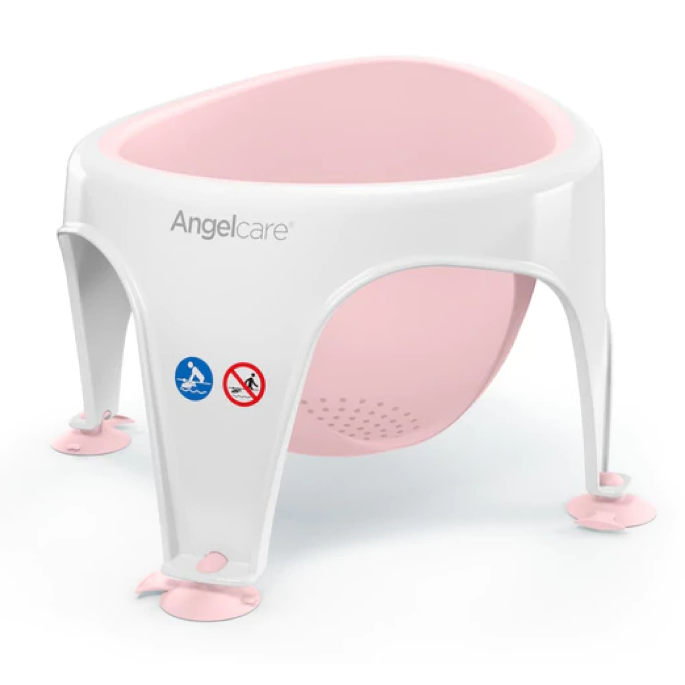 Angelcare Bath Seat Ring - Light Pink - Light Pink - BATHTIME & CHANGING - BATH SUPPORTS/SEATS