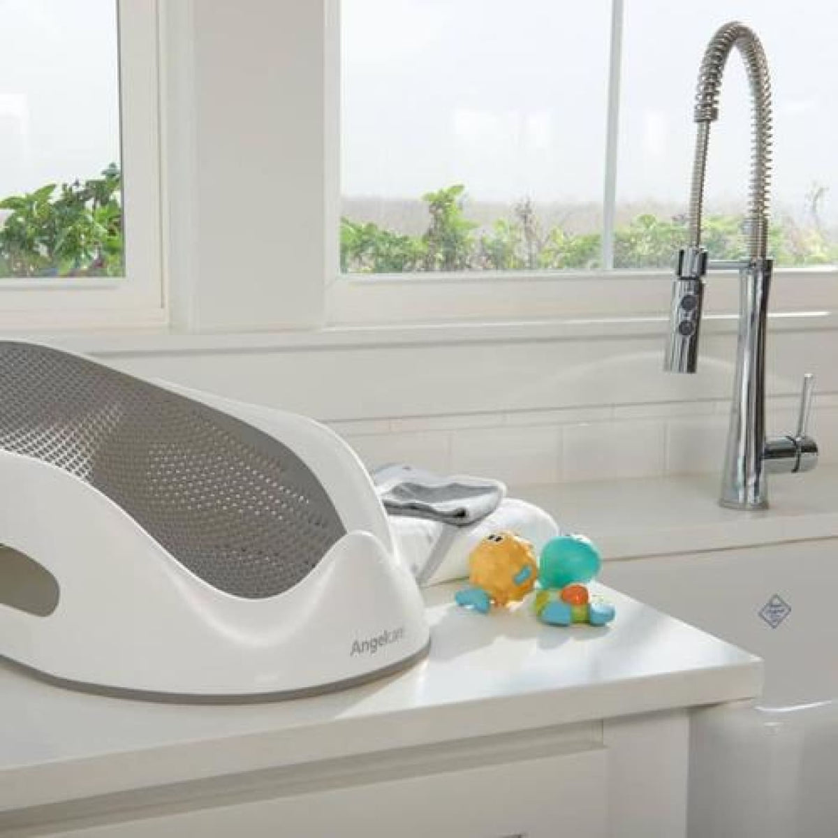 Angelcare Bath Support - Grey - Grey - BATHTIME &amp; CHANGING - BATH SUPPORTS/SEATS