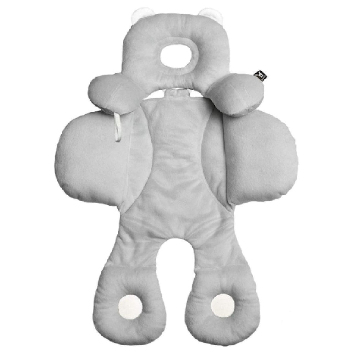 Benbat Reversible Body Support - Grey 0-12M - 0-12M / Grey - CAR SEATS - HEAD SUPPORTS/HARNESS COVERS