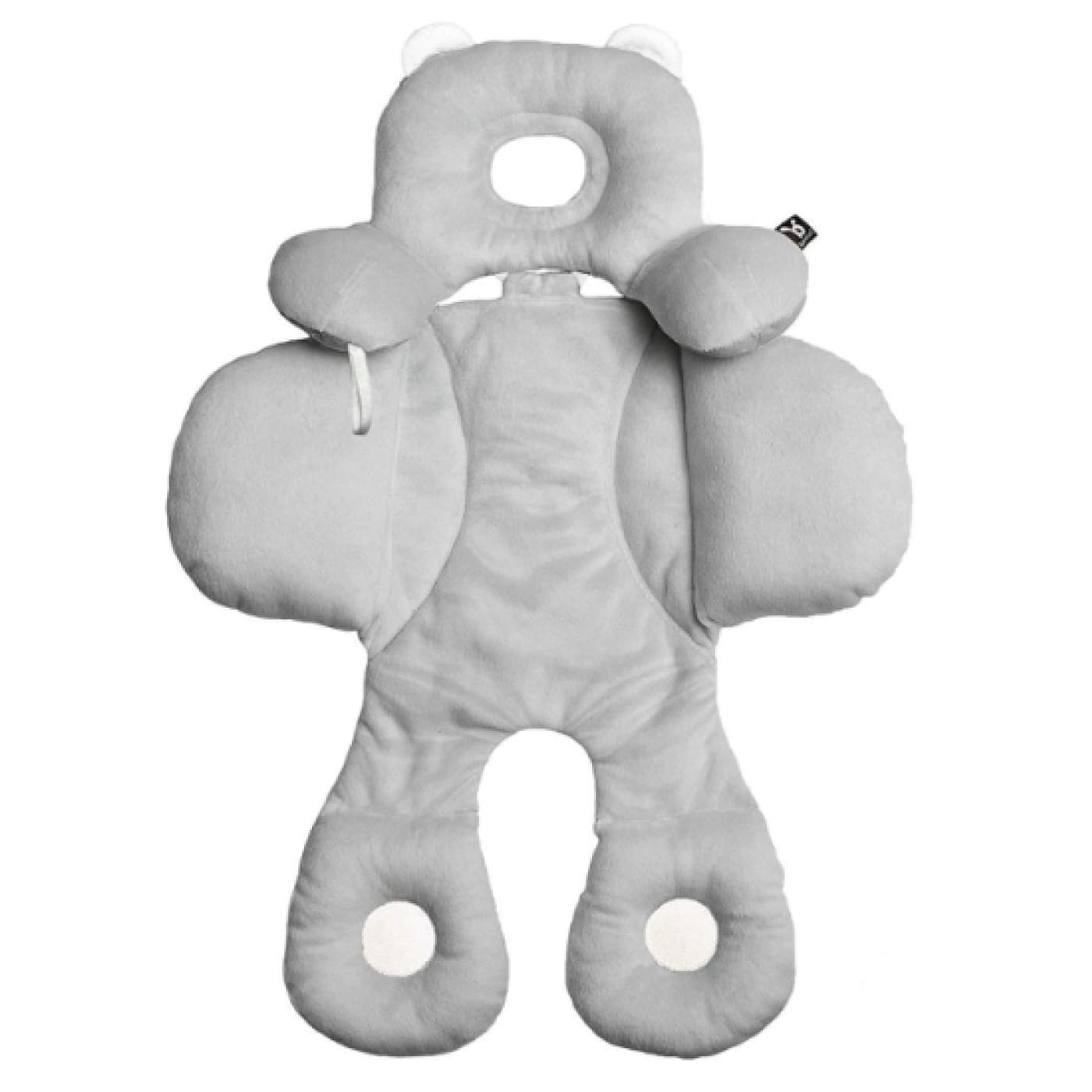 Benbat Reversible Body Support - Grey 0-12M - 0-12M / Grey - CAR SEATS - HEAD SUPPORTS/HARNESS COVERS