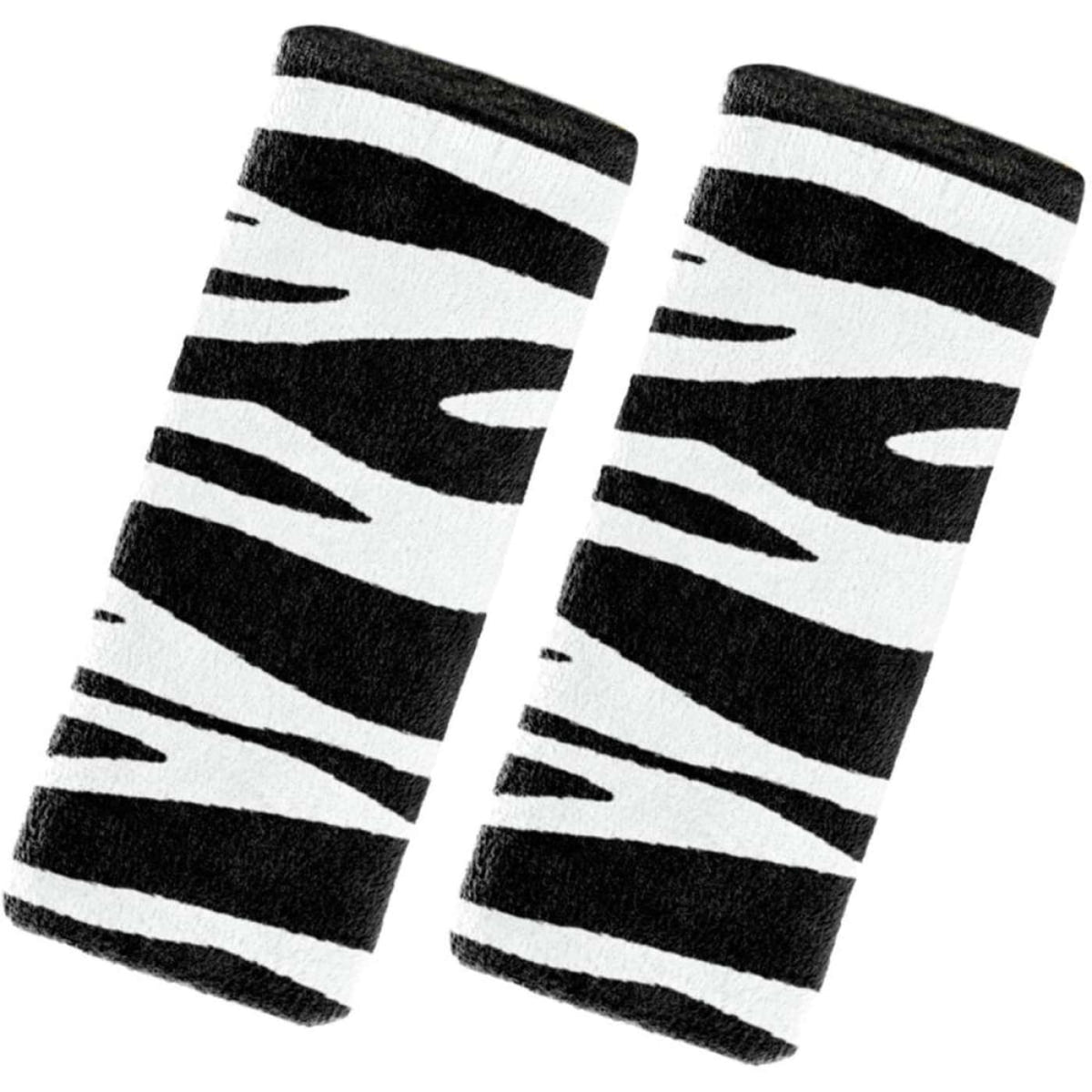 Benbat Savannah Collection Seat Belt Pals - Zebra 1-4YR - 1-4YRS / Zebra - CAR SEATS - HEAD SUPPORTS/HARNESS COVERS