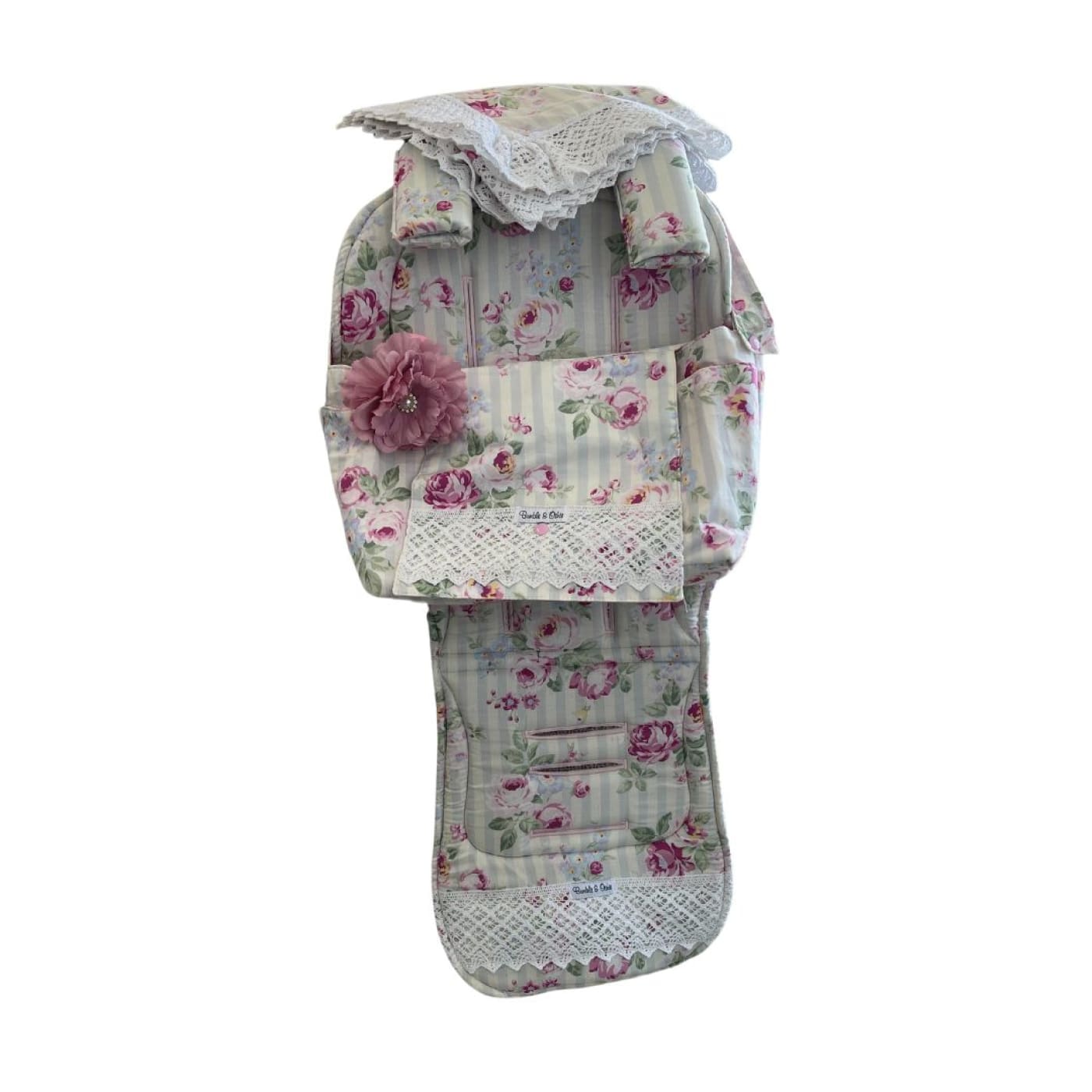 Bumble and Oshie 5 piece Pram Liner Set - Royal Lavender - Royal Lavender - PRAMS & STROLLERS - PRAM LINERS/COCOONS/FOOTMUFFS