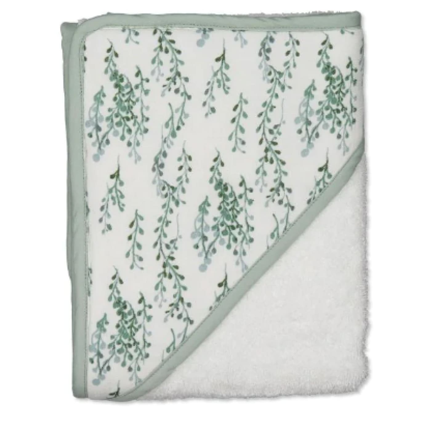 Burrow and Be Hooded Towel - String of Pearls - String of Pearls - BATHTIME & CHANGING - TOWELS/WASHERS