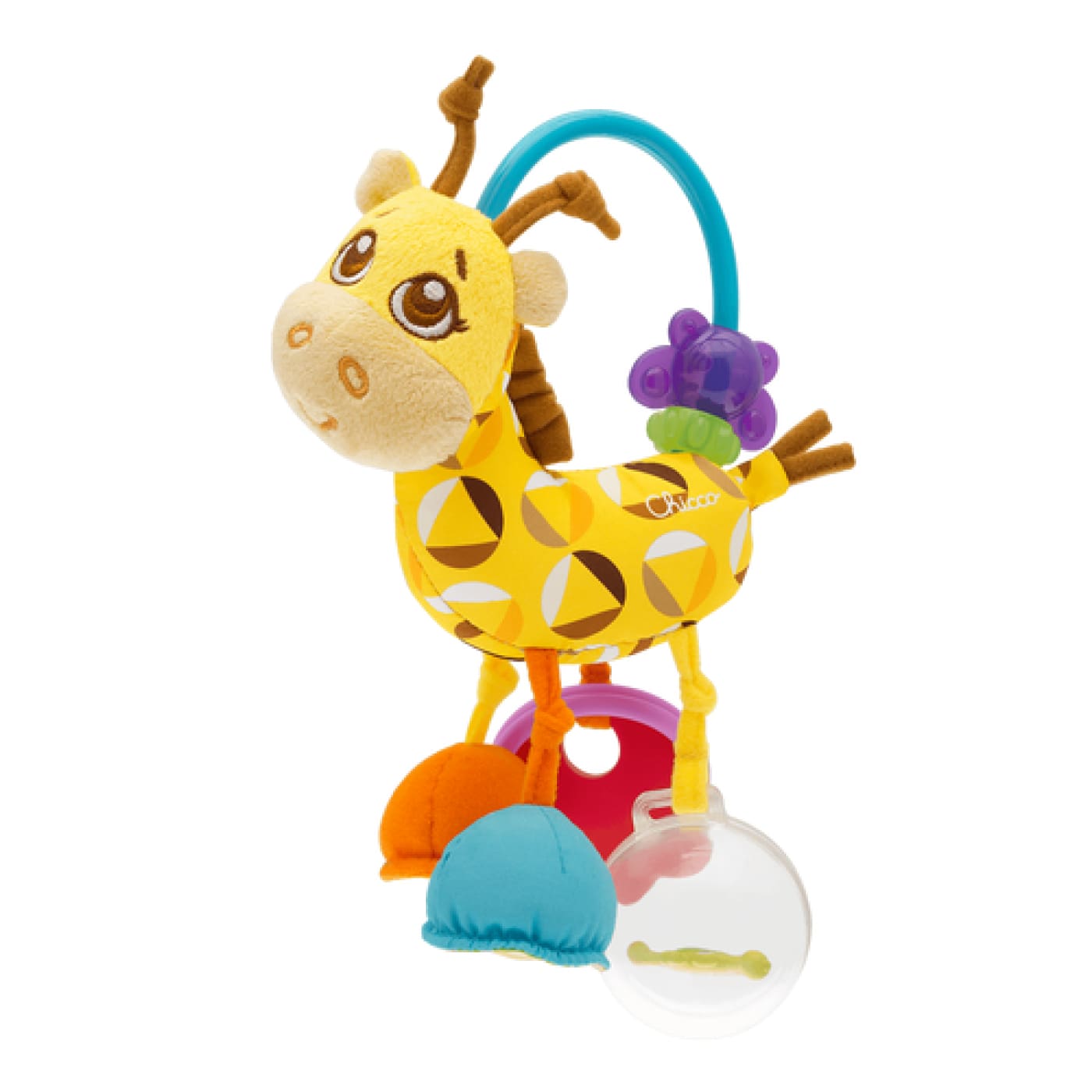 Chicco Mrs Giraffe First Activities Rattle - TOYS & PLAY - BLANKIES/COMFORTERS/RATTLES