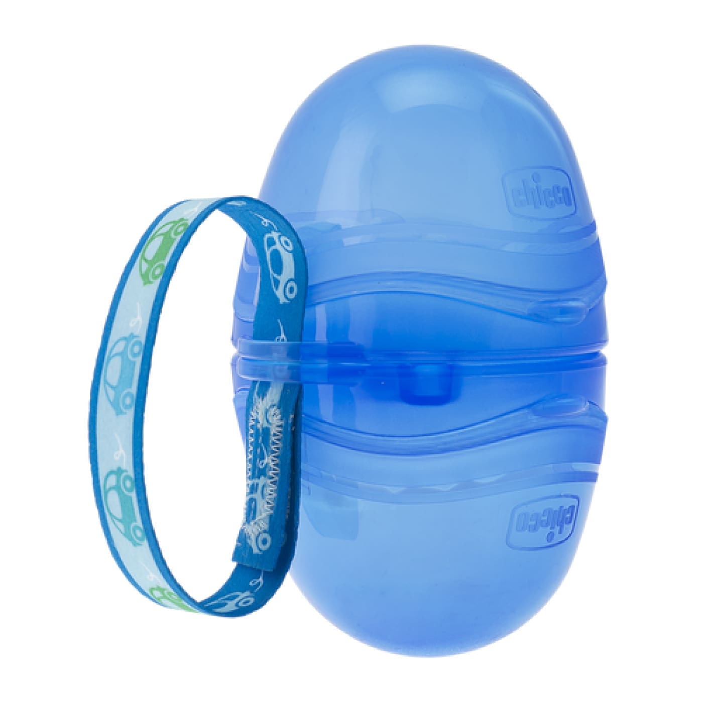 Chicco Double Soother Holder - Blue - NURSING & FEEDING - DUMMIES/SOOTHERS/CLIPS