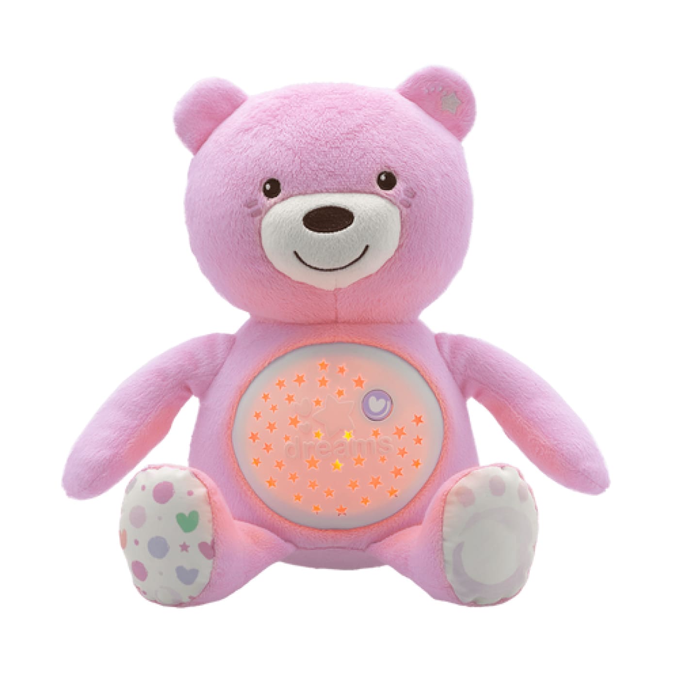 Chicco Baby Bear Soft Toy - Pink - TOYS & PLAY - PLUSH TOYS/LIGHT&SOUND