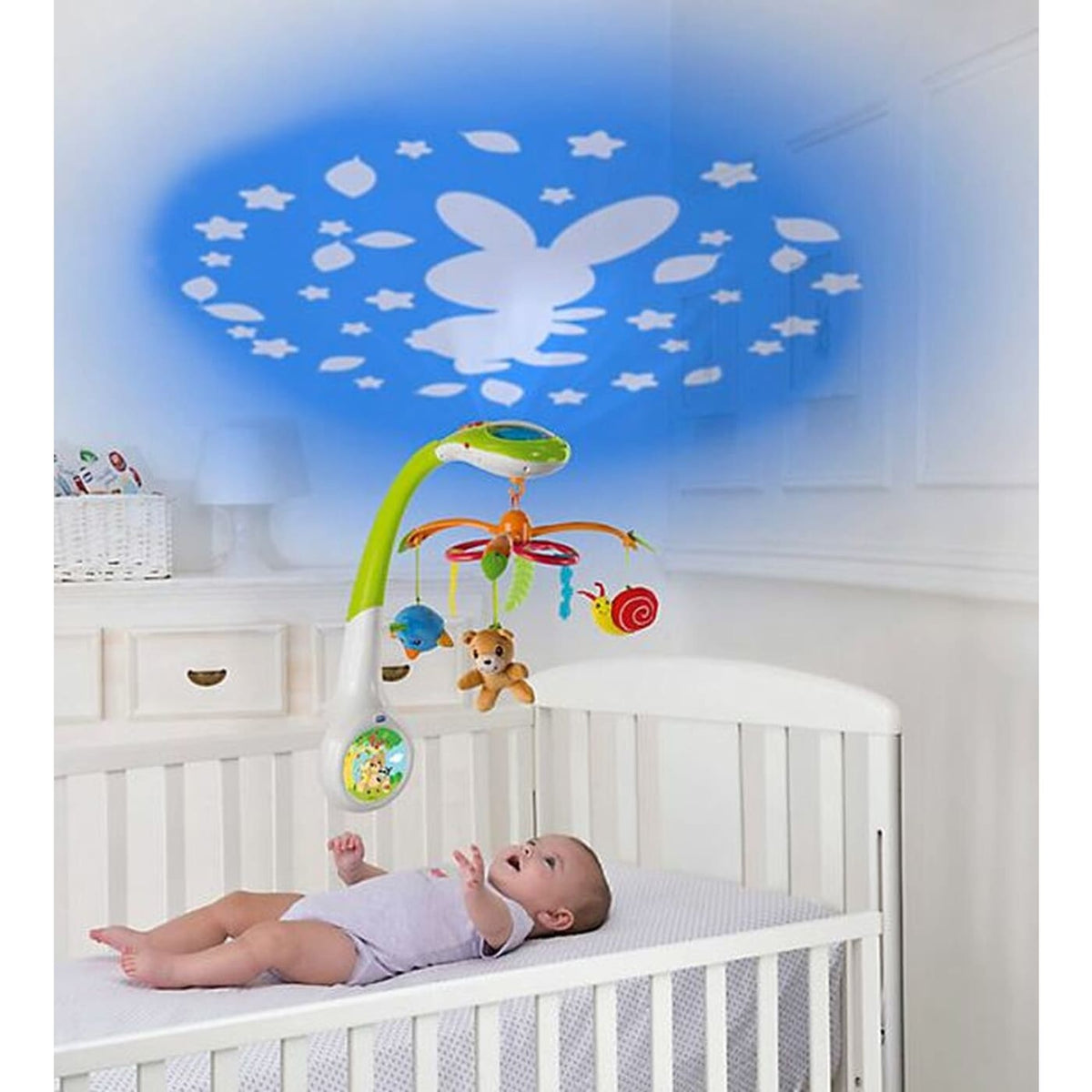 Chicco Magic Forest Mobile Cot Projector - NURSERY &amp; BEDTIME - MOBILES
