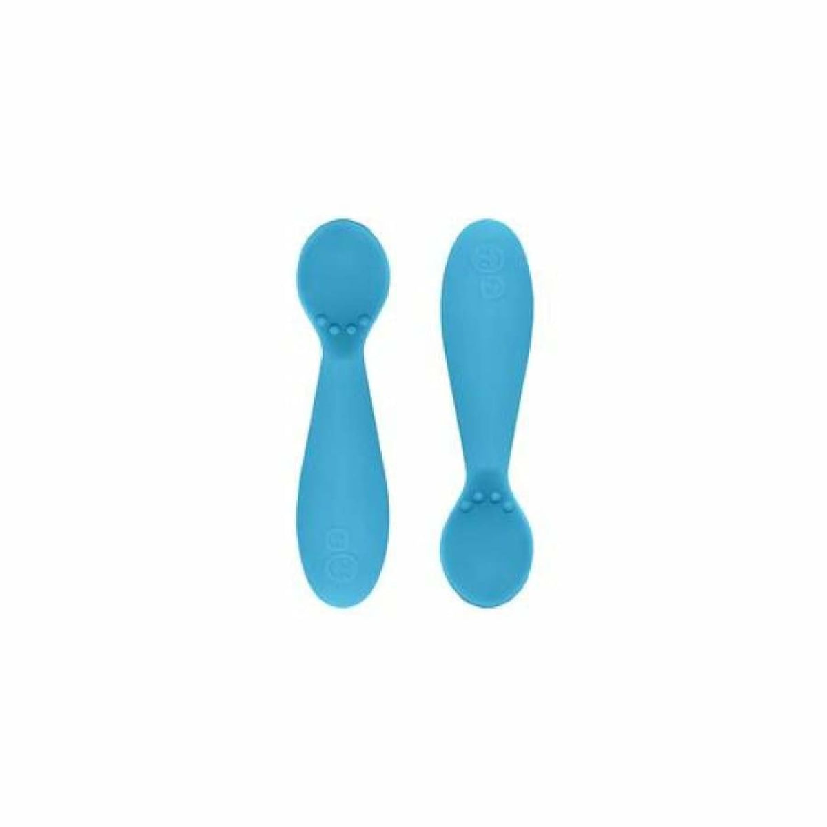 EZPZ Tiny Spoon 2pk - Blue - Blue - NURSING &amp; FEEDING - CUTLERY/PLATES/BOWLS/TOYS