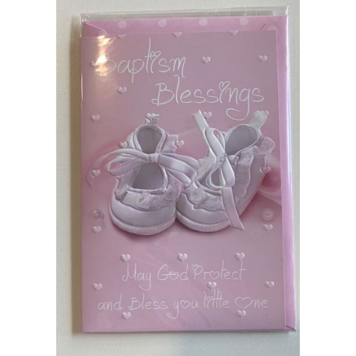 Gatto &amp; Co Baptism Card - Girl - Girl - GIFTWARE - CARDS