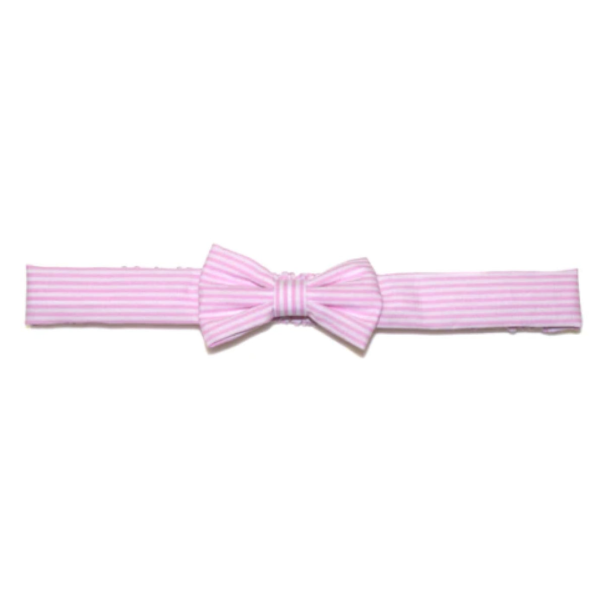 Goody Gumdrops Baby Striped Bow Headband - Pink - Pink - BABY &amp; TODDLER CLOTHING - HEADBANDS/HAIR CLIPS