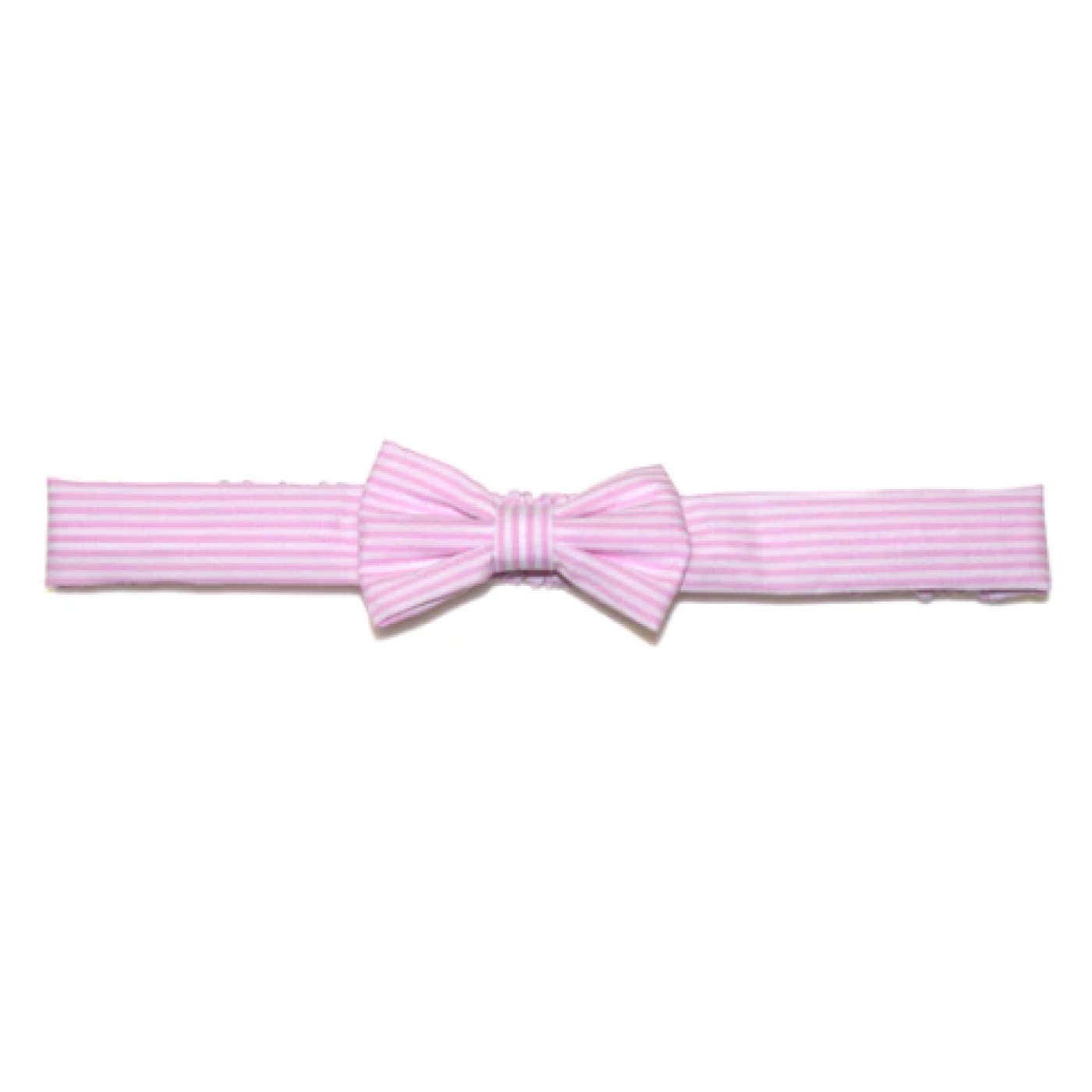 Goody Gumdrops Baby Striped Bow Headband - Pink - Pink - BABY & TODDLER CLOTHING - HEADBANDS/HAIR CLIPS