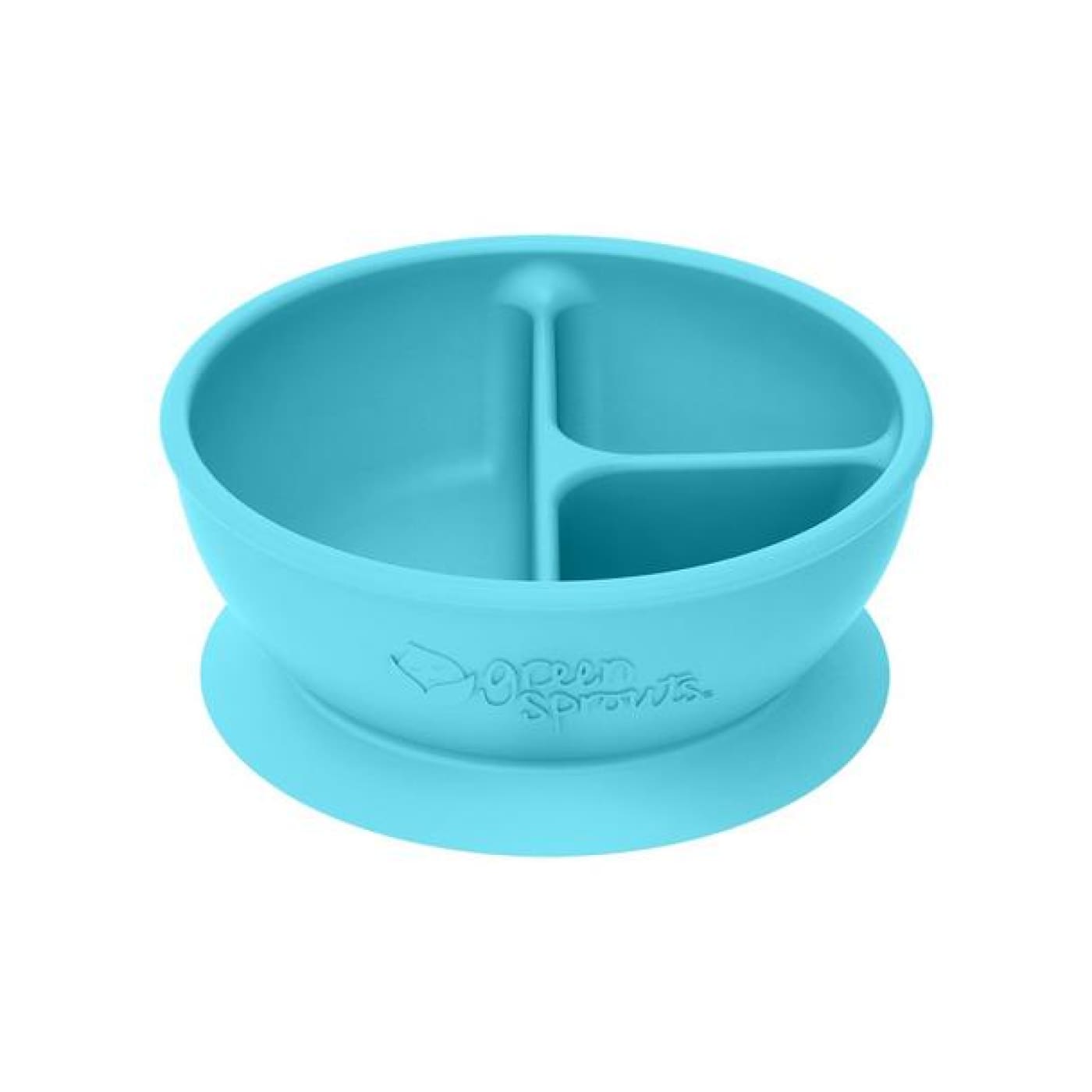 Green Sprouts Learning Bowl 9m+ - Aqua - 9M+ / Aqua - NURSING & FEEDING - CUTLERY/PLATES/BOWLS/TOYS