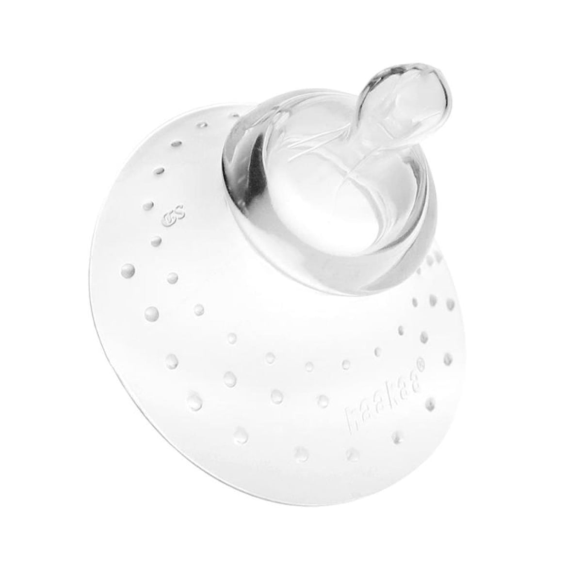 Haakaa Breastfeeding Nipple Shield - Round Orthodontic - Round - NURSING &amp; FEEDING - BREAST FEEDING AIDS/STORAGE