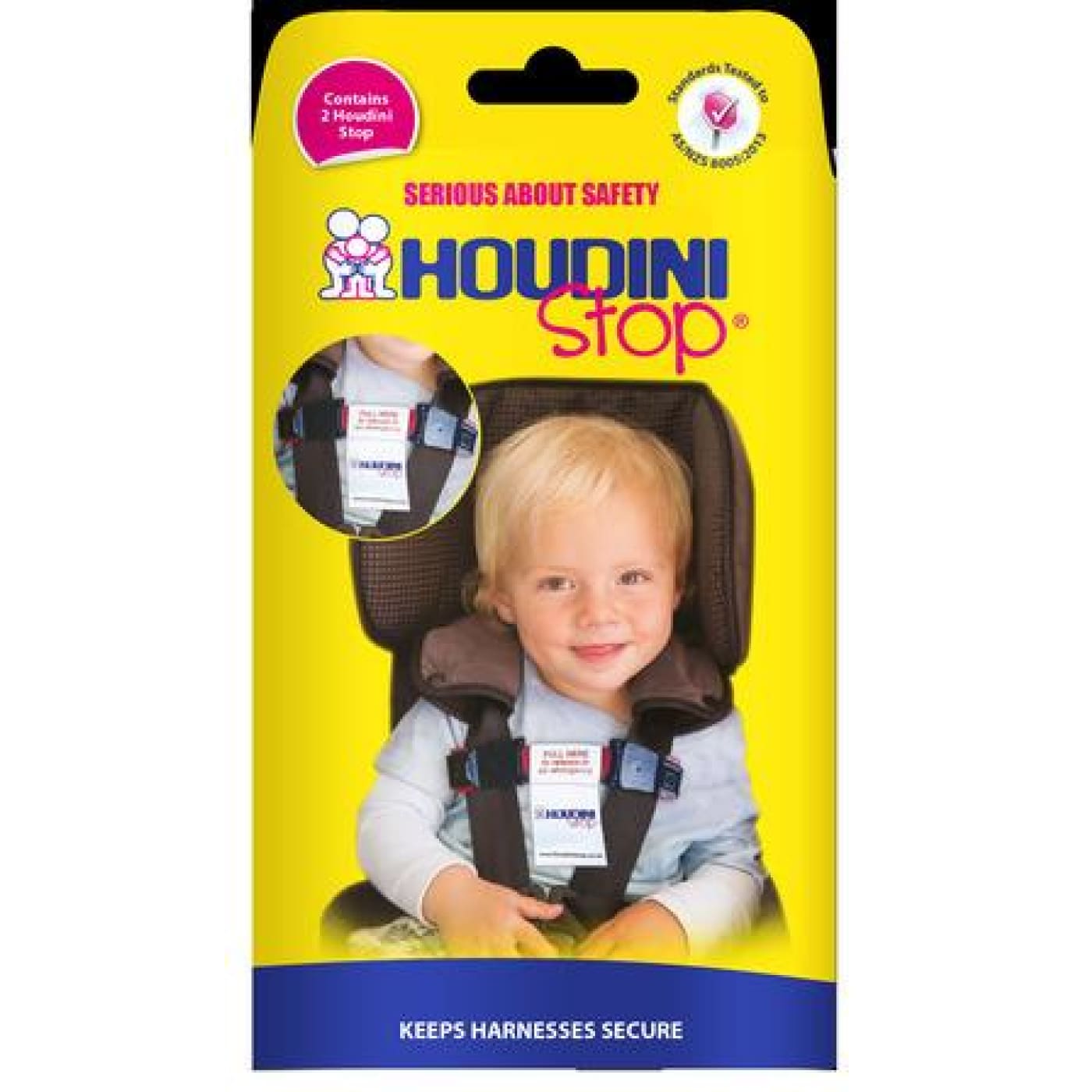 Houdini Stop 2PK - 2 Pack - CAR SEATS - SAFETY DEVICES/SIGNS