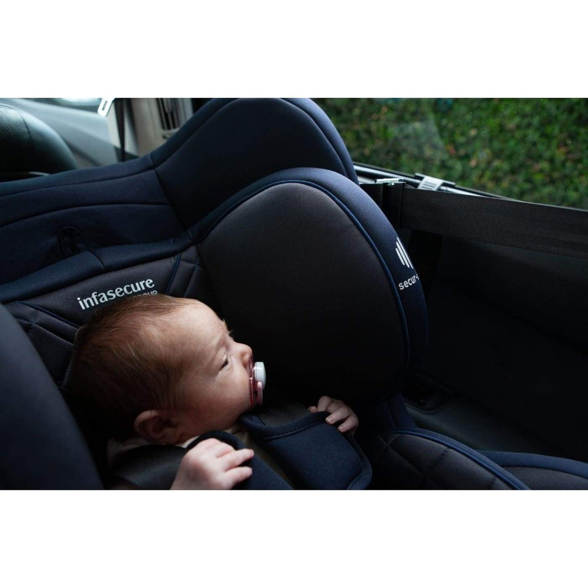 Infasecure Attain Premium More Convertible Car Seat Isofix - Midnight Blue 0-4YR - Midnight Blue - CAR SEATS - CONV ISOFIX CAR SEATS (0-4YR)