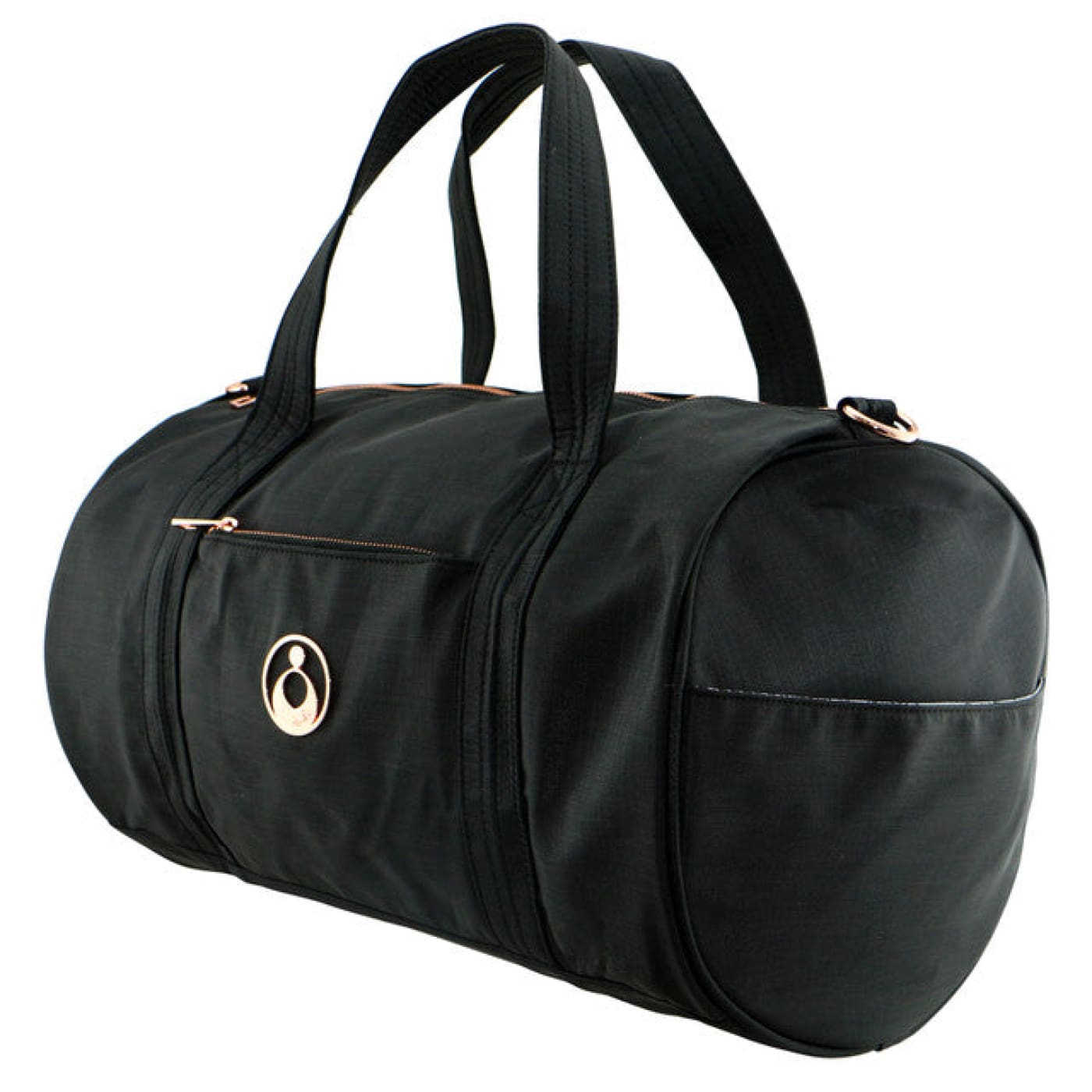 Isoki Kingston Duffle Bag Nappy Bag - Black Nylon - Black Nylon - ON THE GO - NAPPY BAGS/LUGGAGE