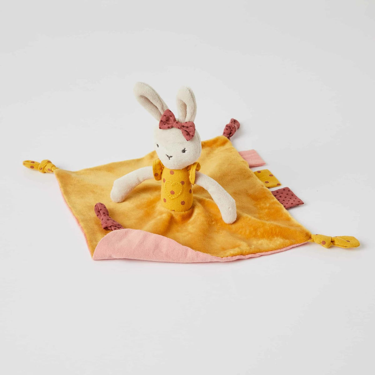 Jiggle &amp; Giggle Bunny Comforter - Esme - Bunny - TOYS &amp; PLAY - BLANKIES/COMFORTERS/RATTLES