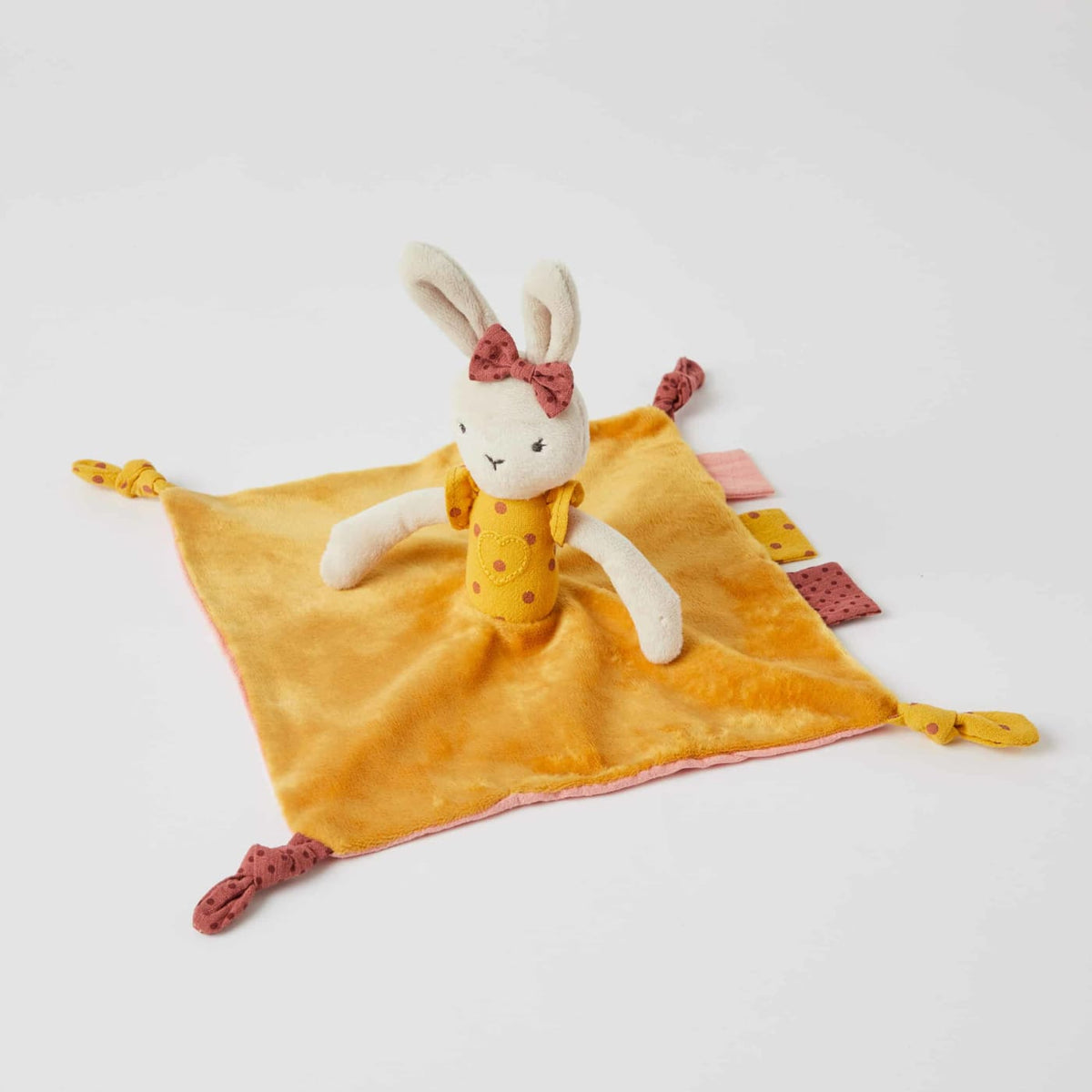 Jiggle &amp; Giggle Bunny Comforter - Esme - Bunny - TOYS &amp; PLAY - BLANKIES/COMFORTERS/RATTLES
