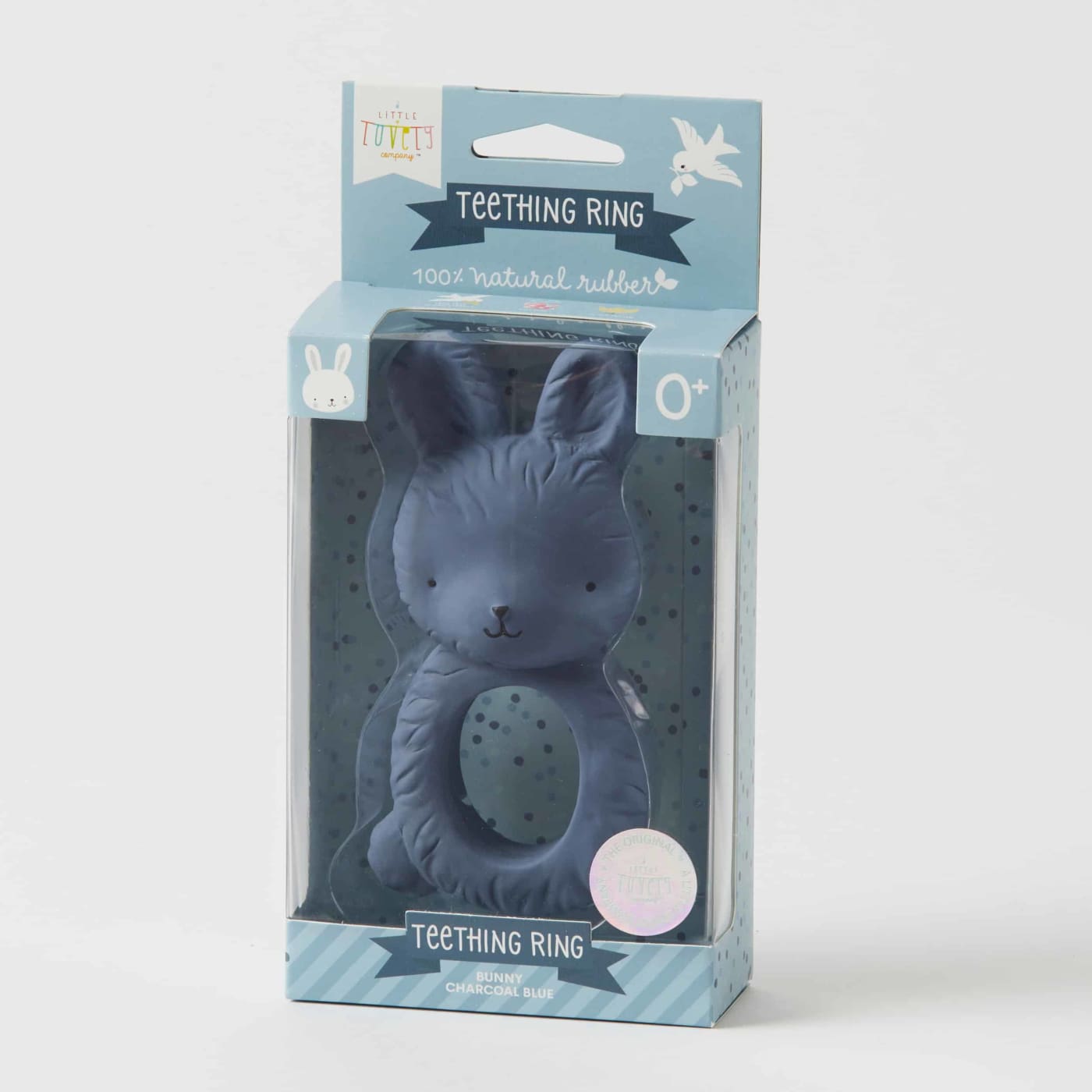 Jiggle & Giggle Teething Rings - Blue Bunny - Blue Bunny - NURSING & FEEDING - TEETHERS/TEETHING JEWELLERY