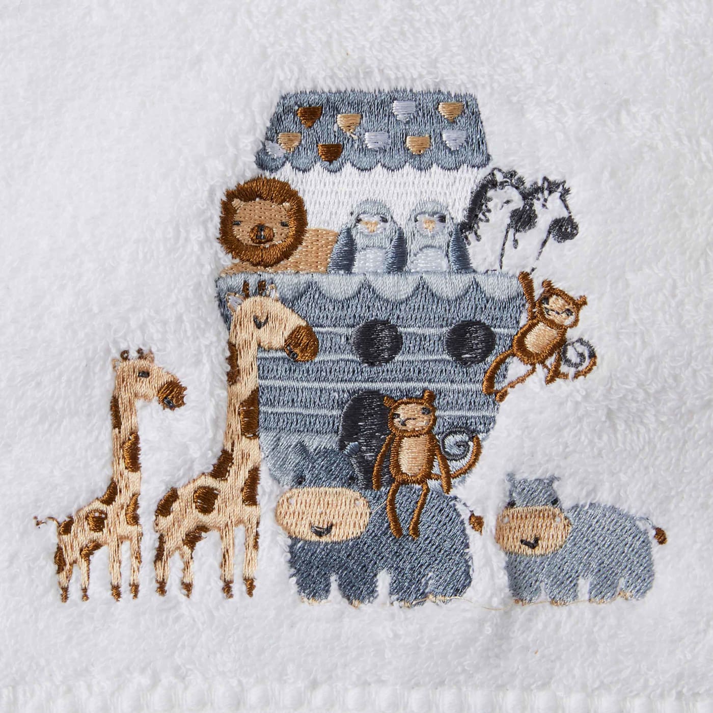 Jiggle & Giggle Towel & Face Washer Set in Organza Bag - Animal Ark - Animal Ark - BATHTIME & CHANGING - TOWELS/WASHERS