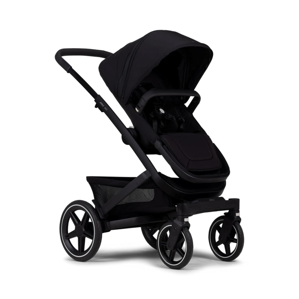 Joolz Geo3 Duo Stroller - Brilliant Black (1 Seat + 1 Carry Cot) - PRAMS &amp; STROLLERS - PACKAGES
