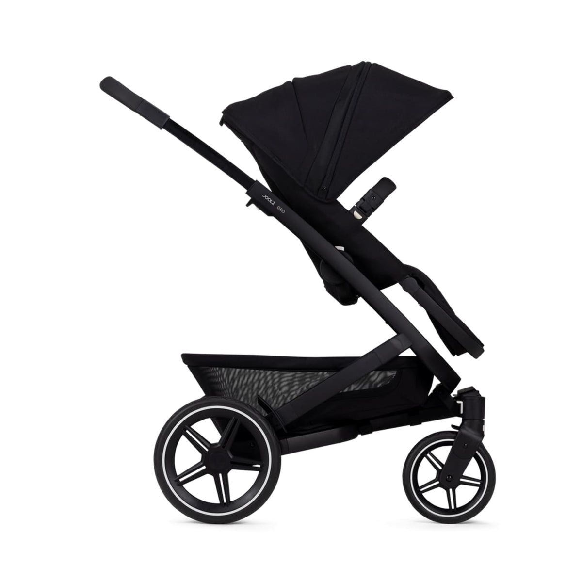Joolz Geo3 Duo Stroller - Brilliant Black (1 Seat + 1 Carry Cot) - PRAMS &amp; STROLLERS - PACKAGES