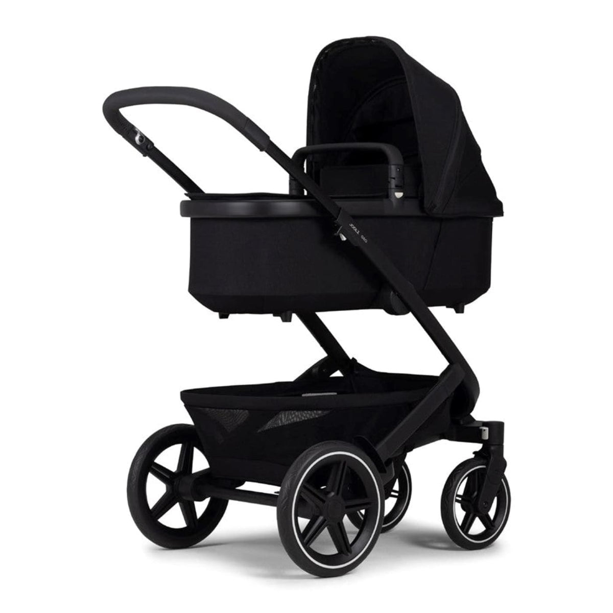 Joolz Geo3 Duo Stroller - Brilliant Black (2 Seat + 1 Carry Cot) - PRAMS &amp; STROLLERS - PACKAGES