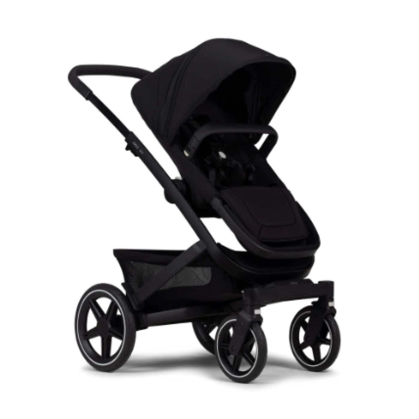 Joolz Geo3 Twin Stroller - Brilliant Black (2 Seat + 2 Carry Cot) - Brilliant Black - PRAMS & STROLLERS - PACKAGES