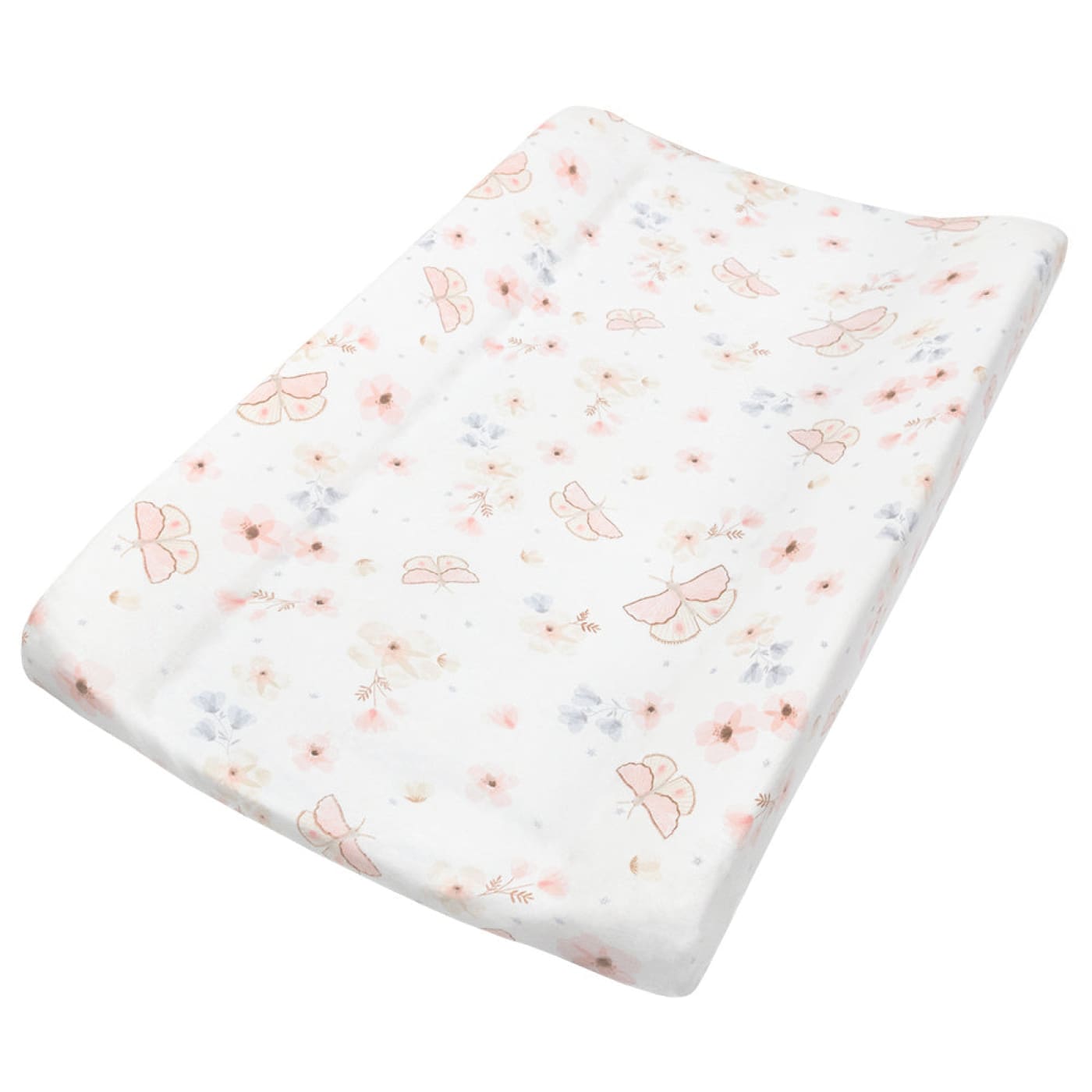 Living Textiles Jersey Change Pad Cover & Liner Set - Butterfly Garden - Butterfly Garden - BATHTIME & CHANGING - CHANGE MATS/COVERS