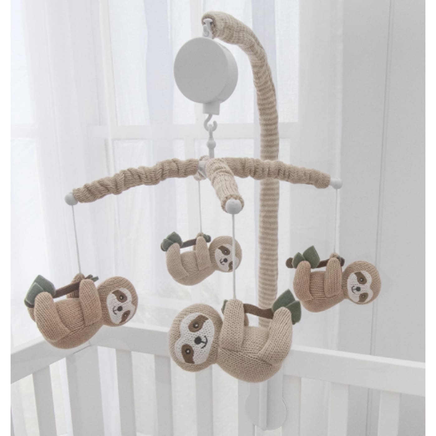 Living Textiles Musical Mobile Set - Happy Sloth - Happy Sloth - NURSERY & BEDTIME - MOBILES