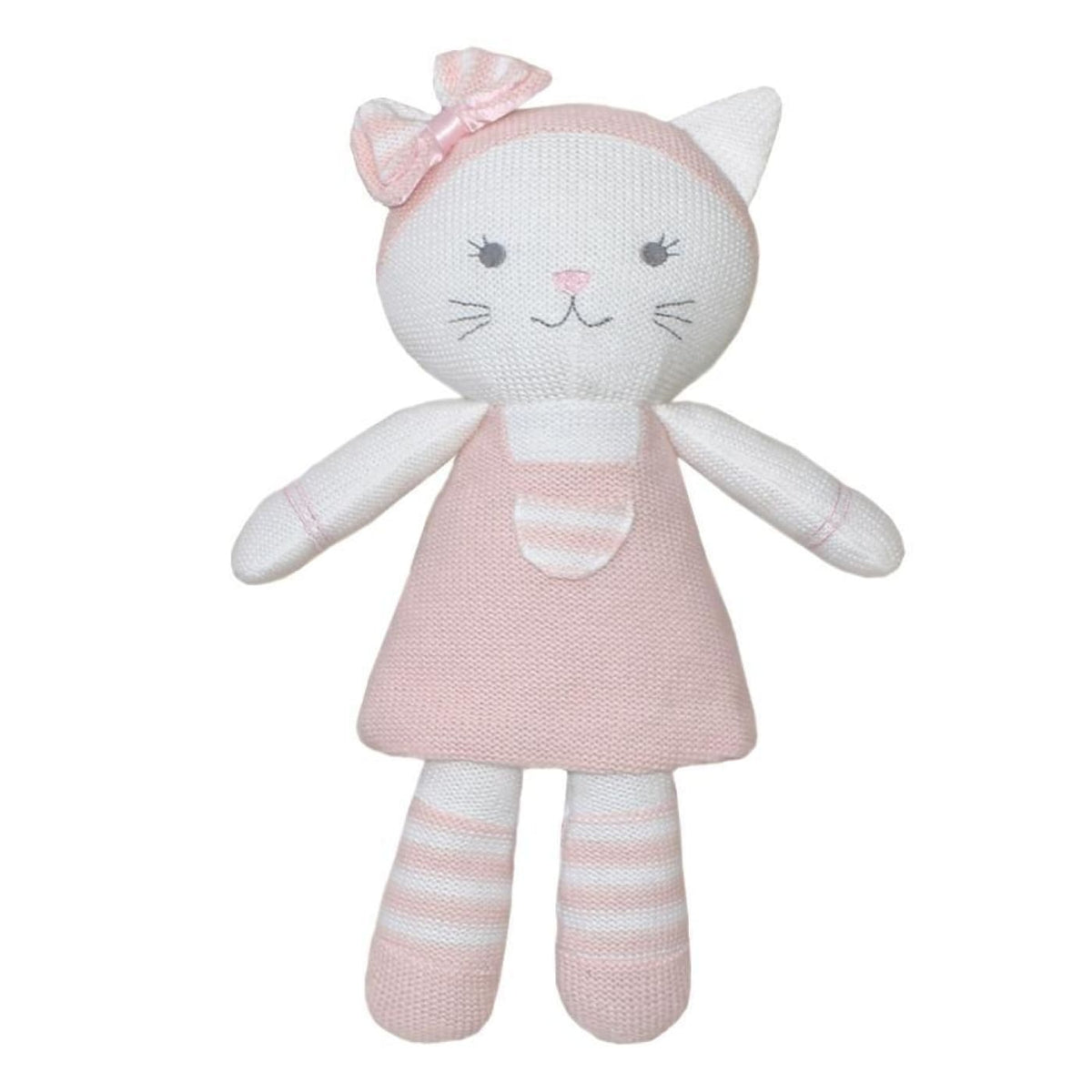 Living Textiles Softie Toy Character - Daisy The Cat - TOYS &amp; PLAY - PLUSH TOYS