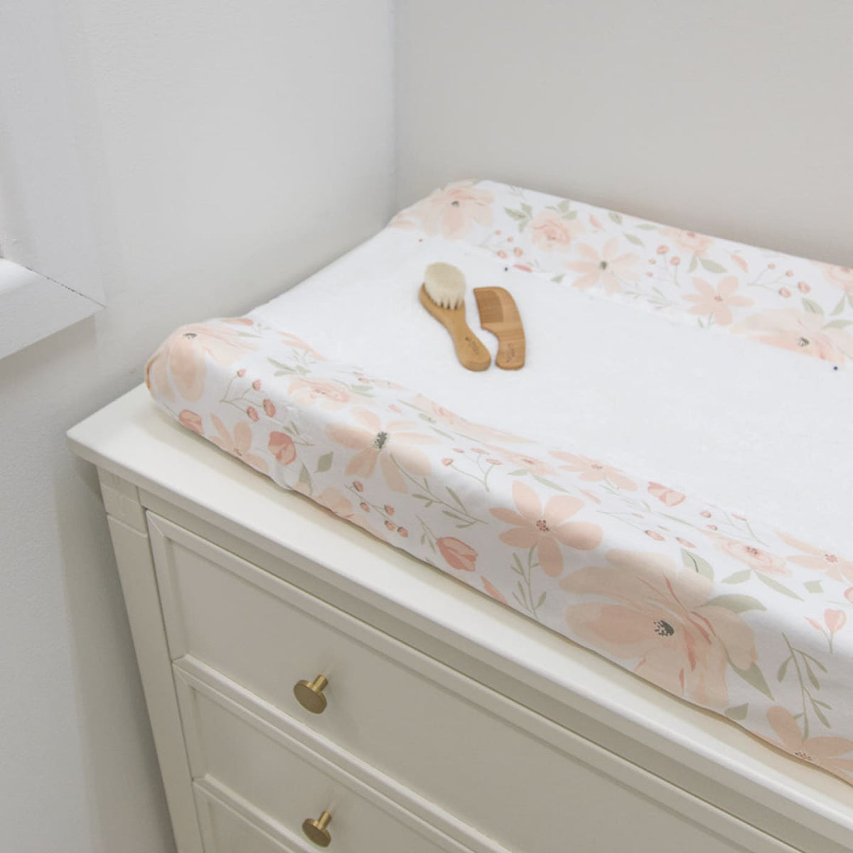 Lolli Living Change pad cover - Meadow Floral - Meadow - BATHTIME &amp; CHANGING - CHANGE MATS/COVERS