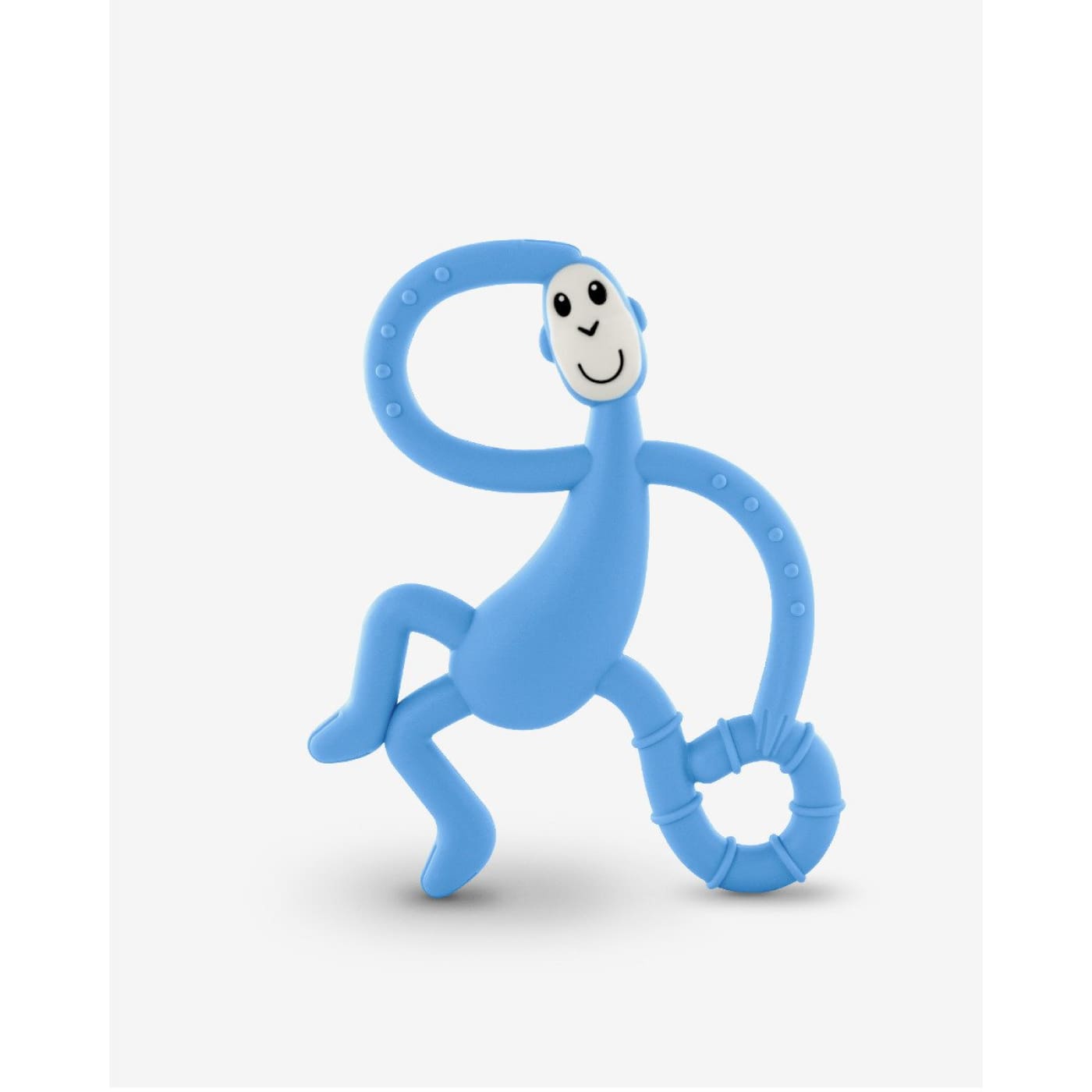 Matchstick Monkey Dancing Monkey Teether - Baby Blue - Baby Blue - NURSING & FEEDING - TEETHERS/TEETHING JEWELLERY
