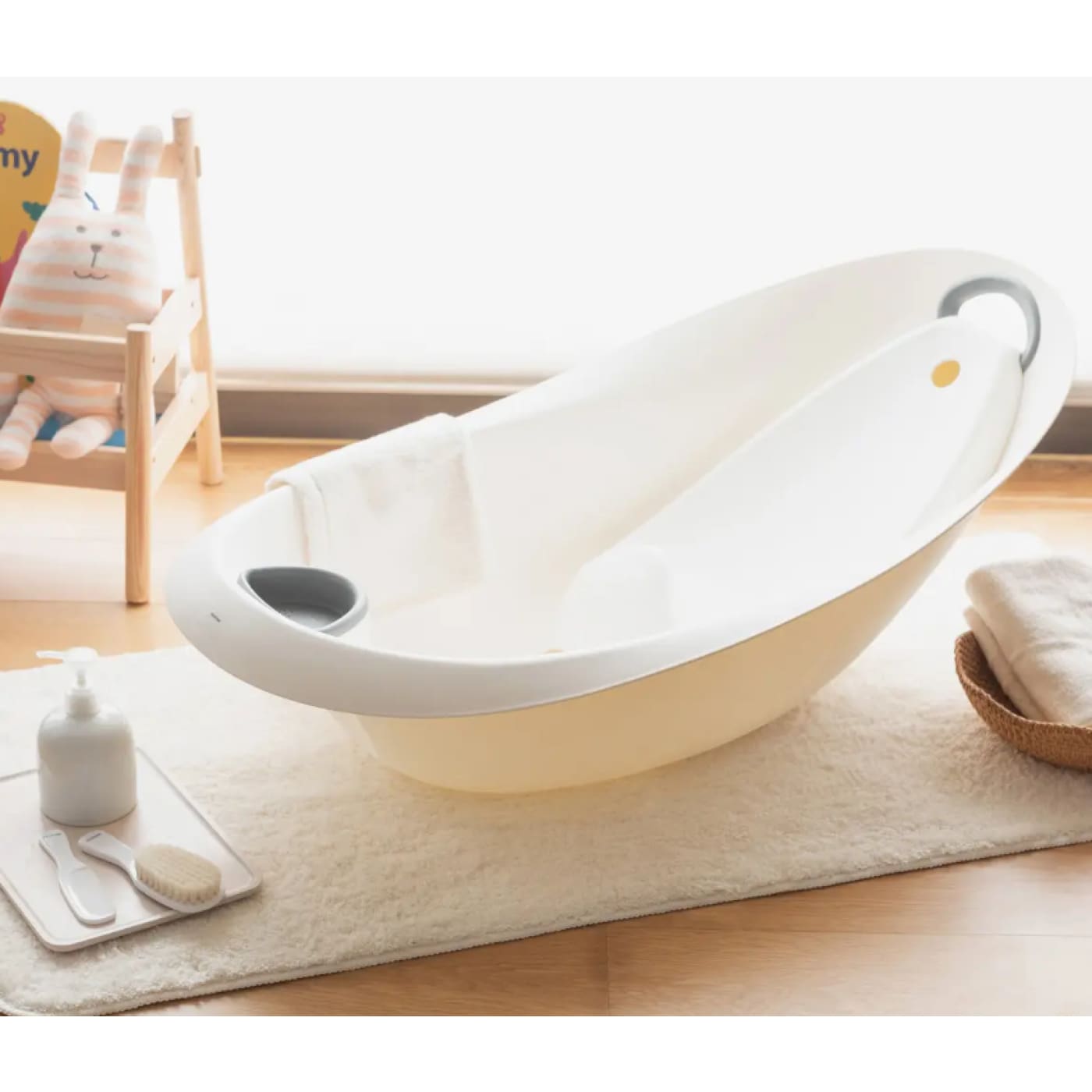 Mininor Baby Bath and Seat Anti Bacterial - BATHTIME & CHANGING - BATH/BATH STANDS