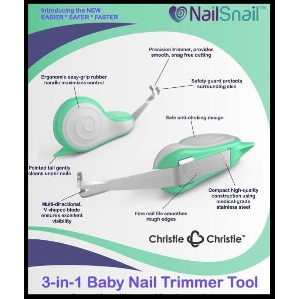 Nail Snail - BATHTIME &amp; CHANGING - GROOMING/HYGIENE/COSMETICS