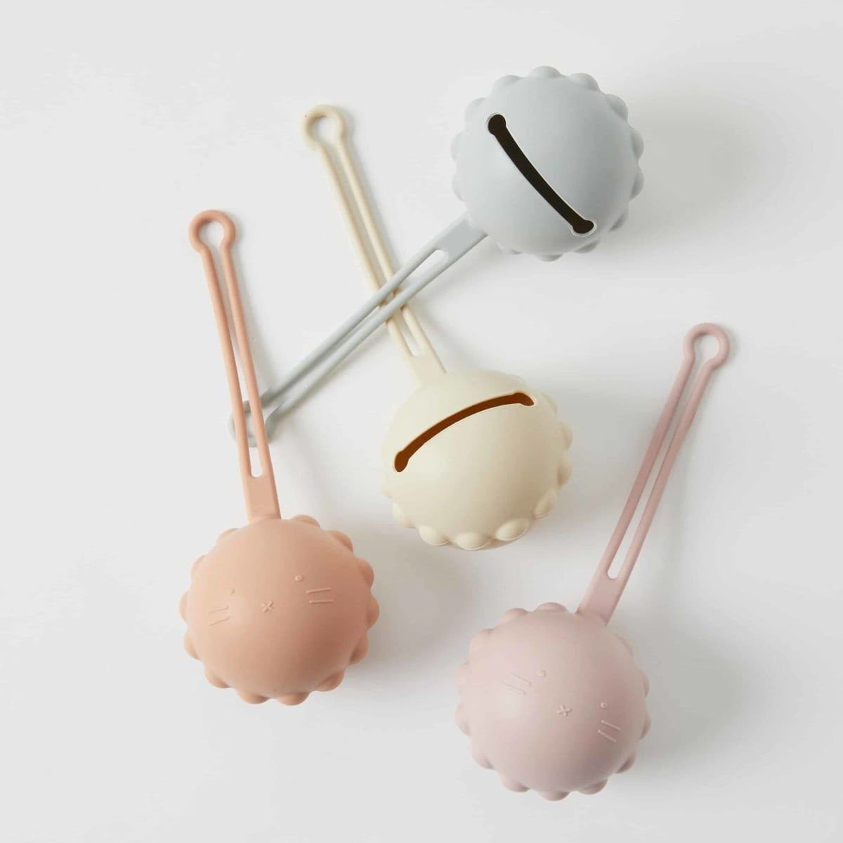 Nordic Kids Henny Silicone Dummy Holder - Almond - Almond - NURSING &amp; FEEDING - DUMMIES/SOOTHERS/CLIPS