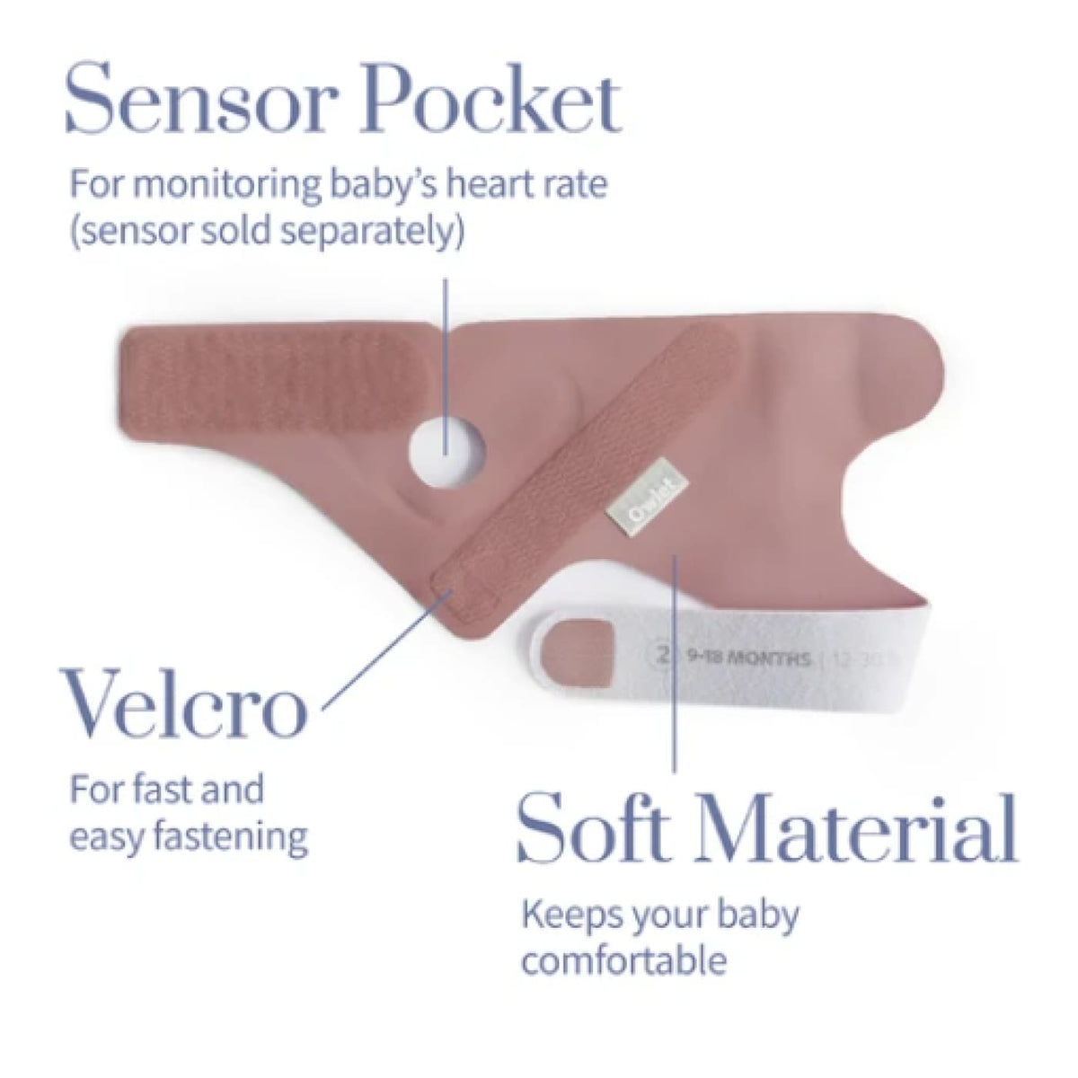 Owlet Fabric Sock 3 Standard Set - Green - HEALTH &amp; HOME SAFETY - BABY MONITORS