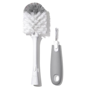 OXO Tot Bottle Brush with Nipple Cleaner and Stand - Dutch Goat