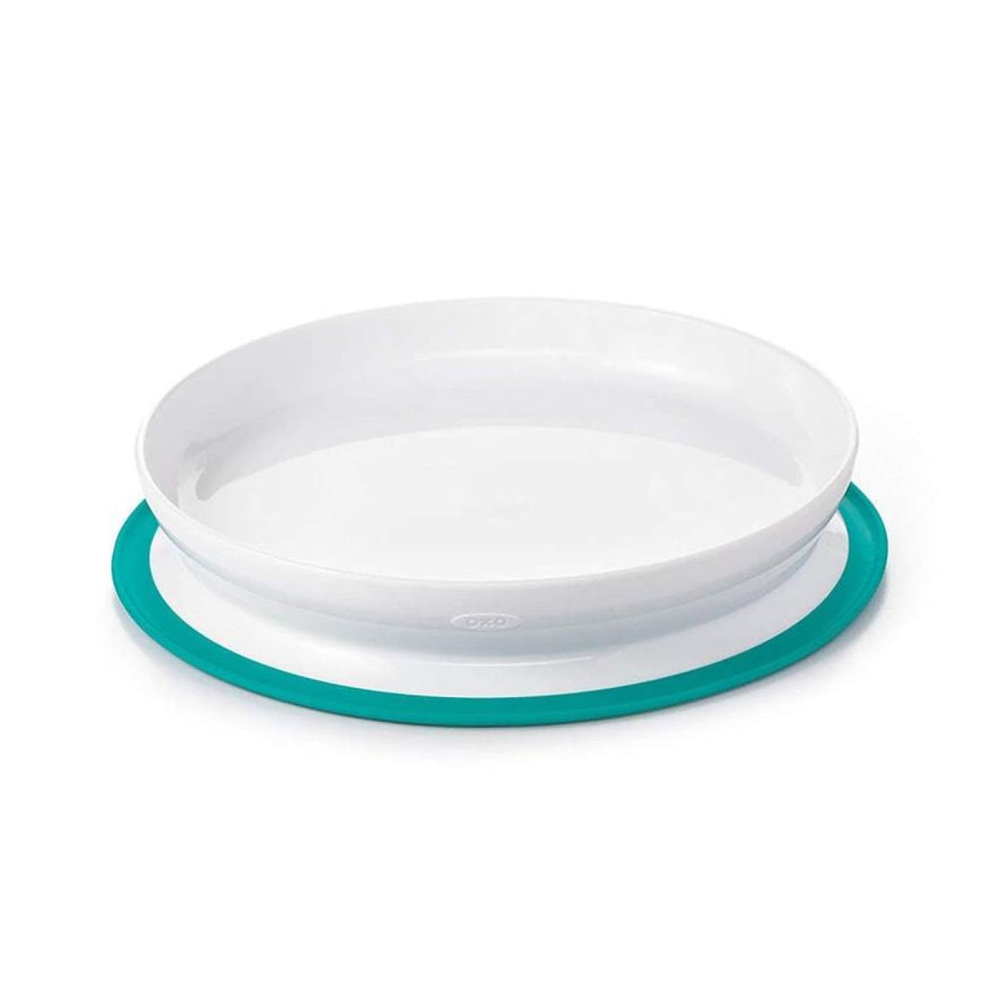Oxo Tot Stick & Stay Suction Plate - Teal - Teal - NURSING & FEEDING - CUTLERY/PLATES/BOWLS/TOYS