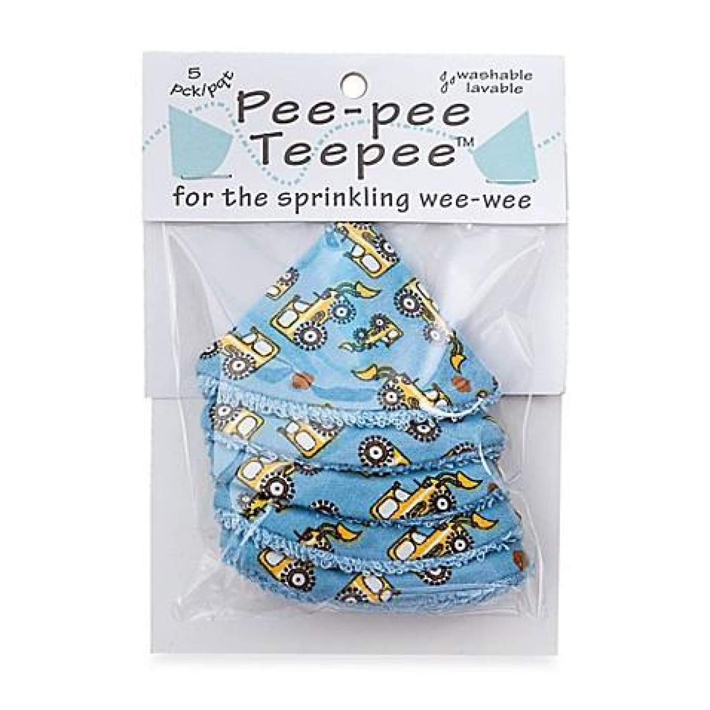 Pee-pee Teepees - Diggers - BATHTIME & CHANGING - NAPPIES/WIPES/ACCESSORIES