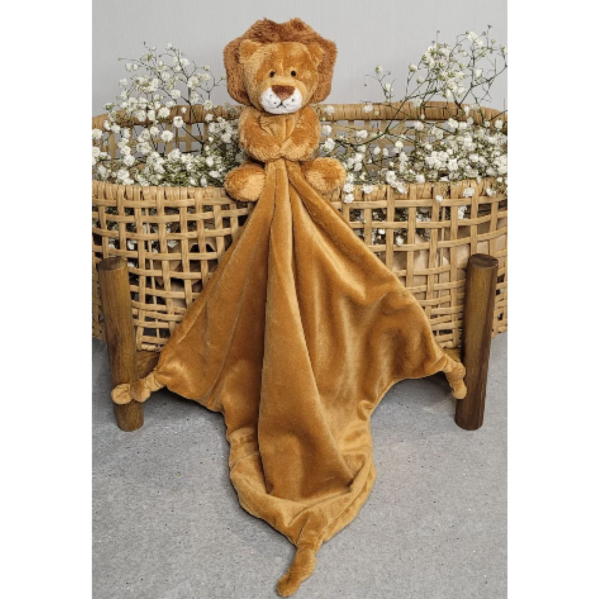 Petite Vous Comfort Blanket Lewis the Lion - Lion - TOYS &amp; PLAY - BLANKIES/COMFORTERS/RATTLES