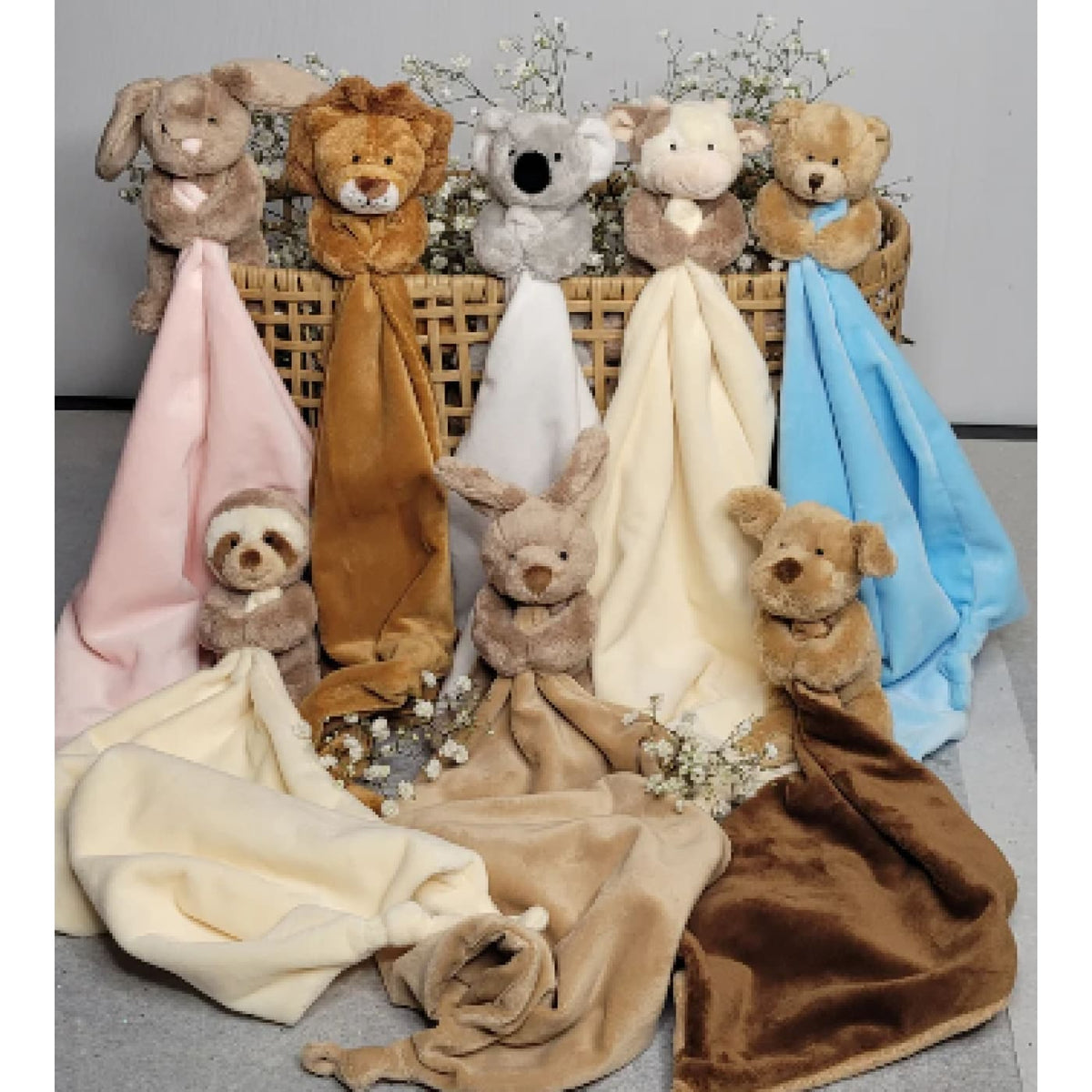 Petite Vous Comfort Blanket Sonny the Sloth - Sloth - TOYS &amp; PLAY - BLANKIES/COMFORTERS/RATTLES