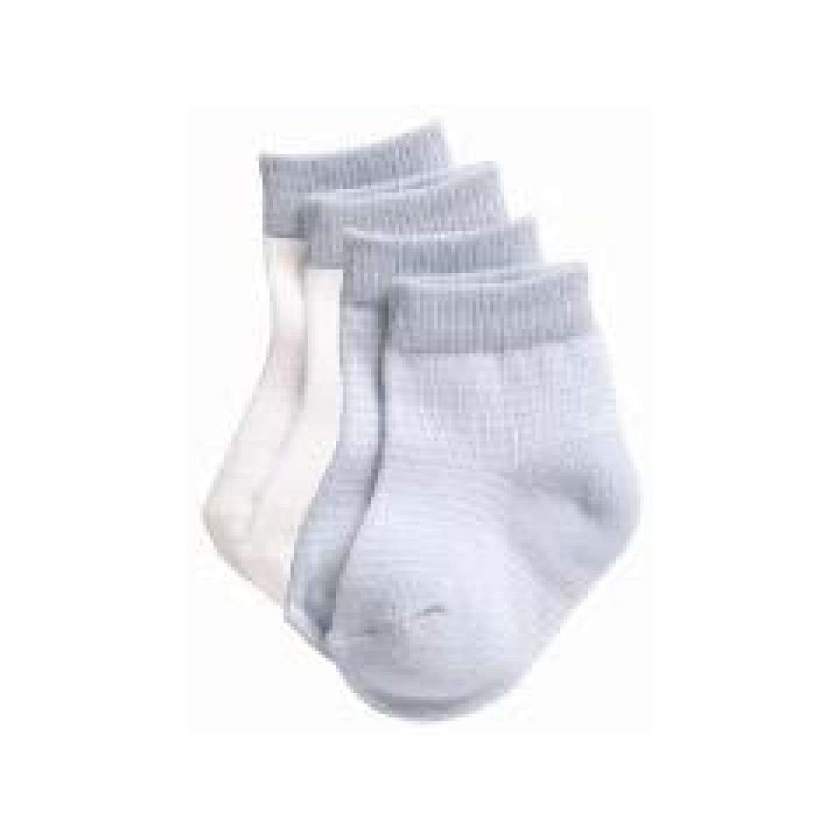 Playette Preemie Fashion Socks - Blue/White 3PK - BABY &amp; TODDLER CLOTHING - MITTENS/SOCKS/SHOES